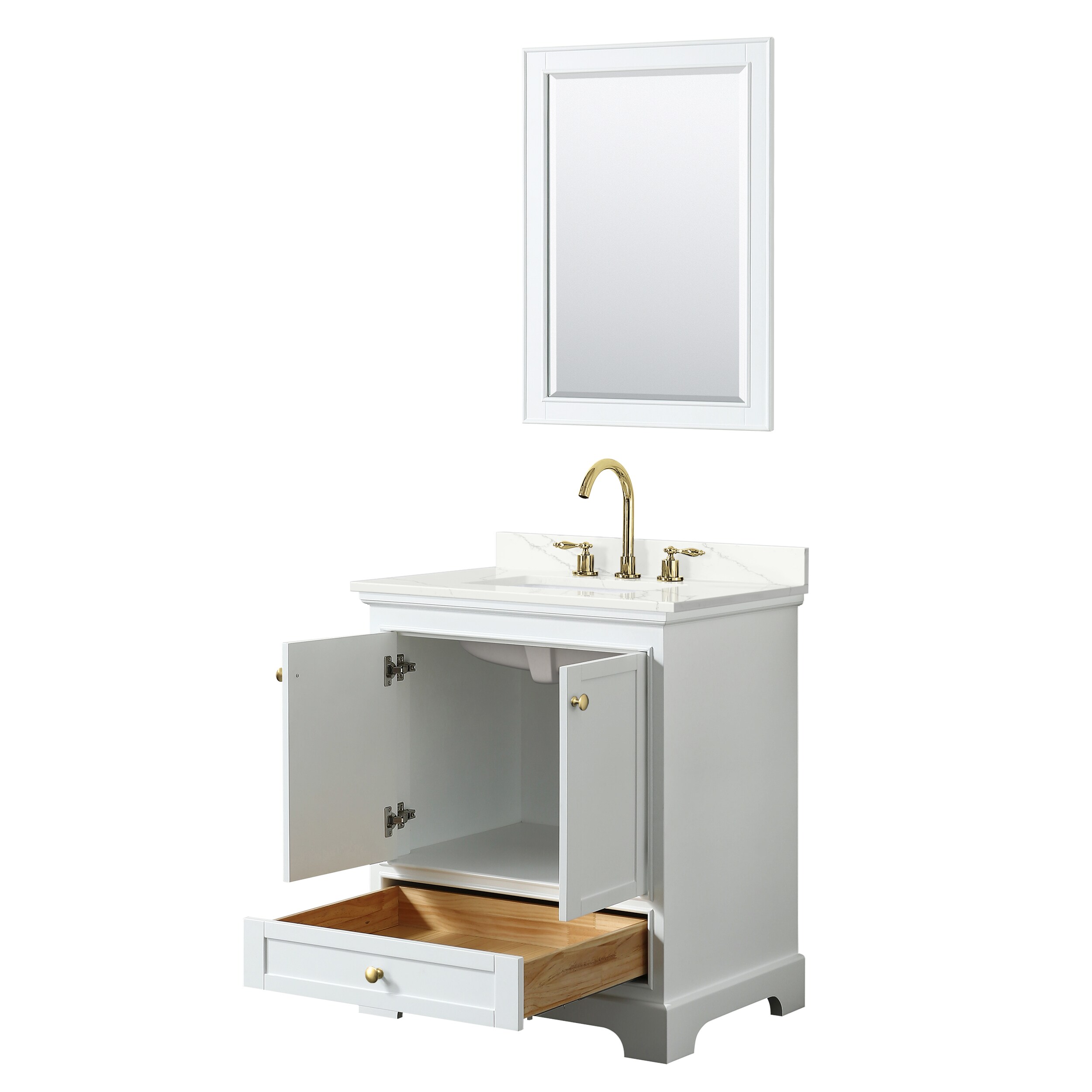 Wyndham Collection WCS202030SWGGTUS3M24 Bath-Vanity-Combo - View #2