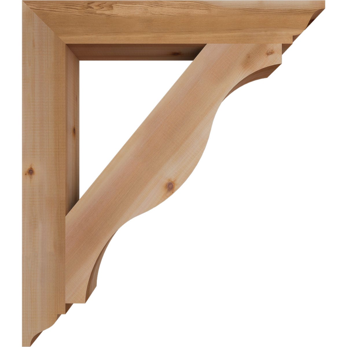 Ekena Millwork BKT04X28X32FST01SWR Exterior-Brackets-Braces - View #3