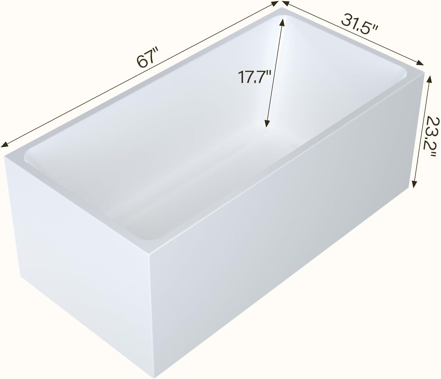 Qeetex PHO158XTU1M bathtubs - View #4
