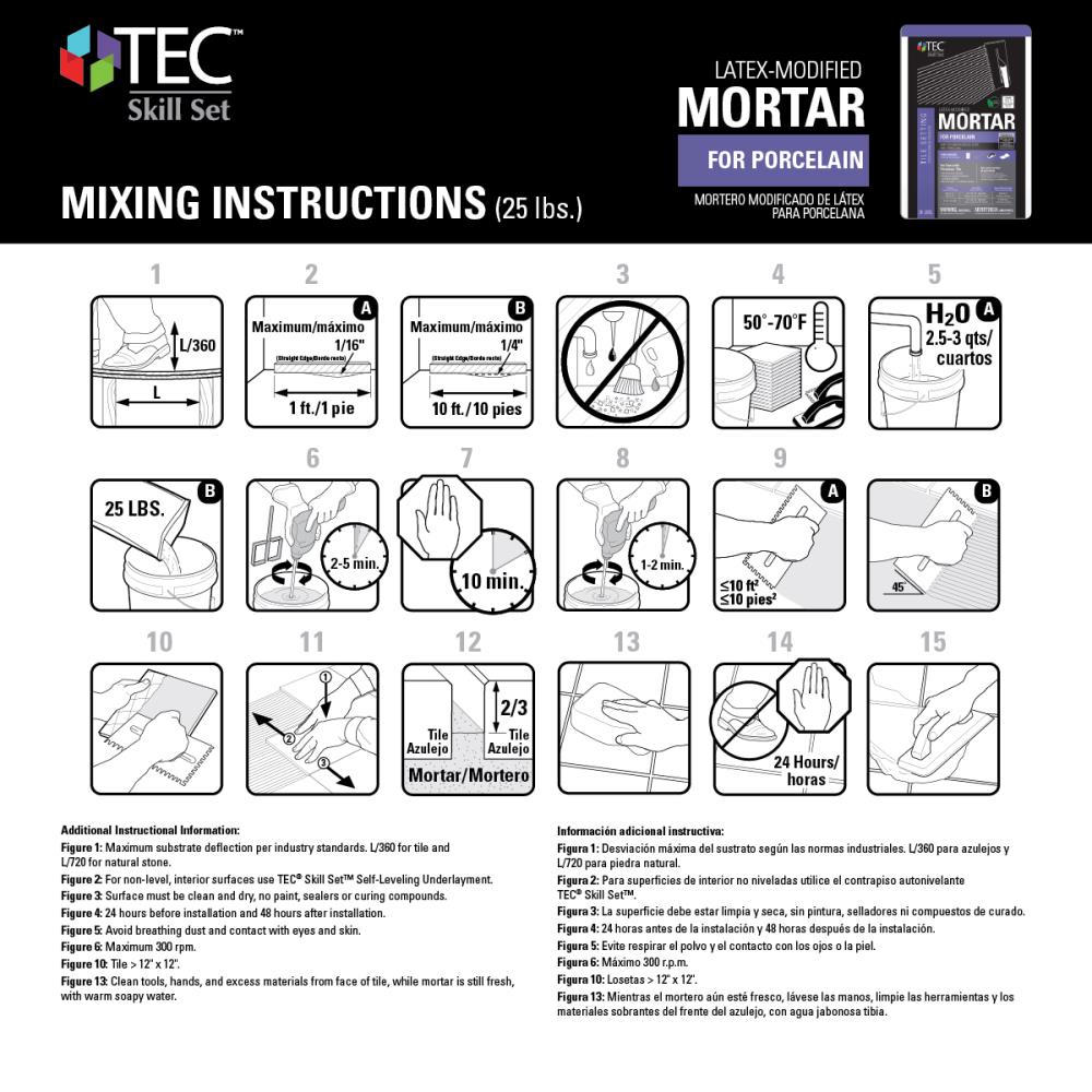 TEC 7060123025 Mortar-Tile - View #2