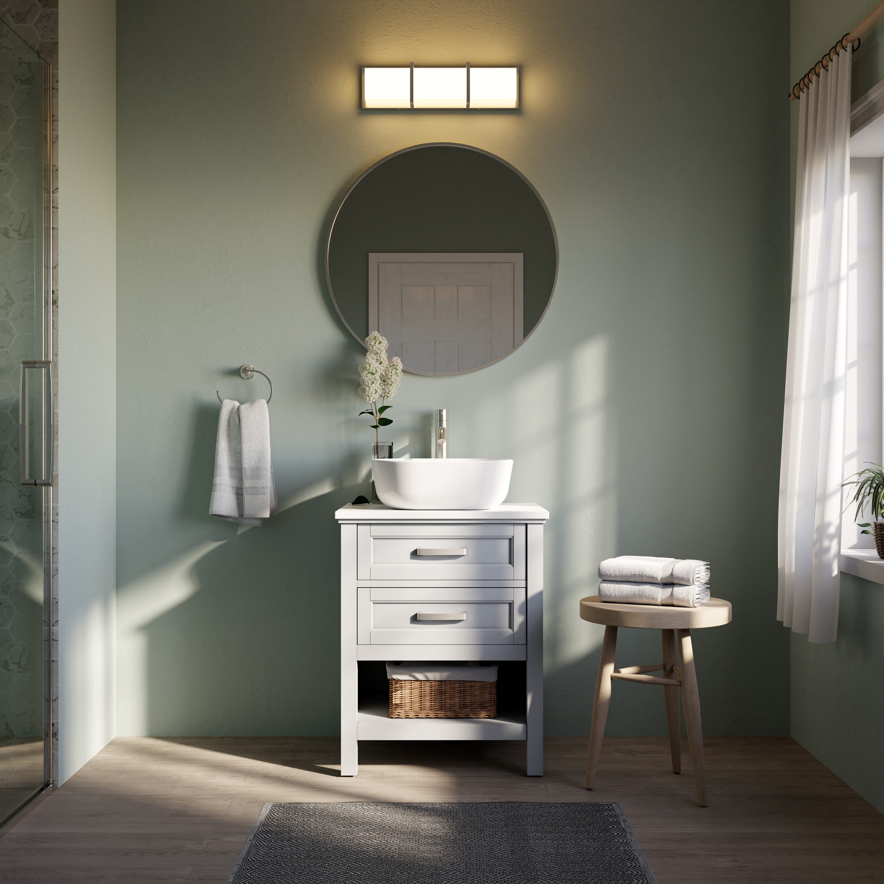 Style Selections 1211VA-24-242 Bath-Vanity-Combo - View #9