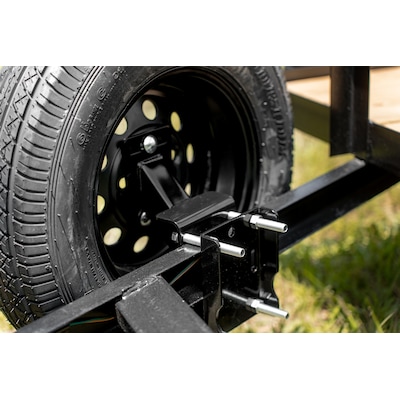 Carry-On Trailer Spare Tire/Wheel Carrier for 5-In Trailer Tires - Heavy  Duty Steel Construction in the Trailer Parts & Accessories department at