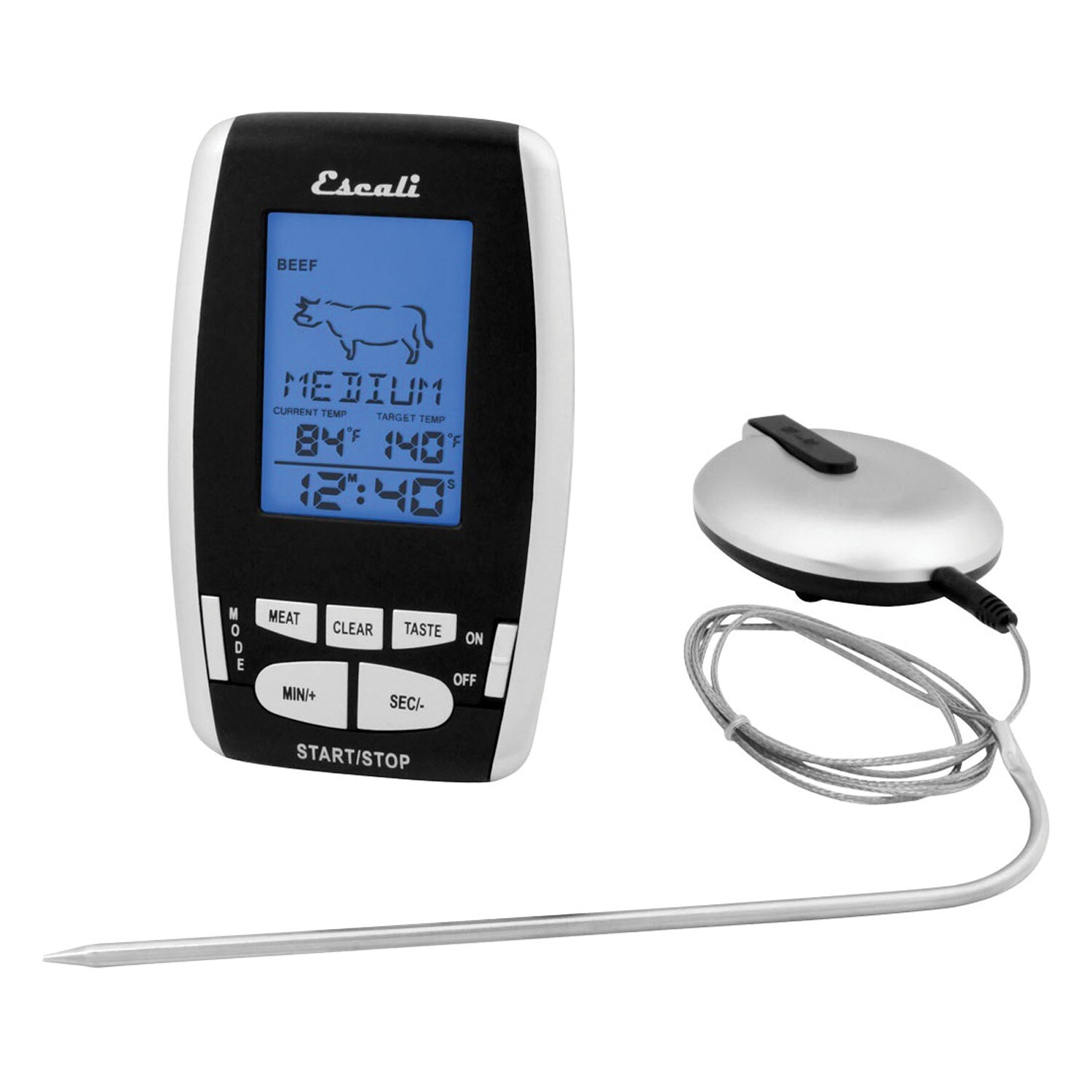 Escali Compact Folding Digital Thermometer ,Blue