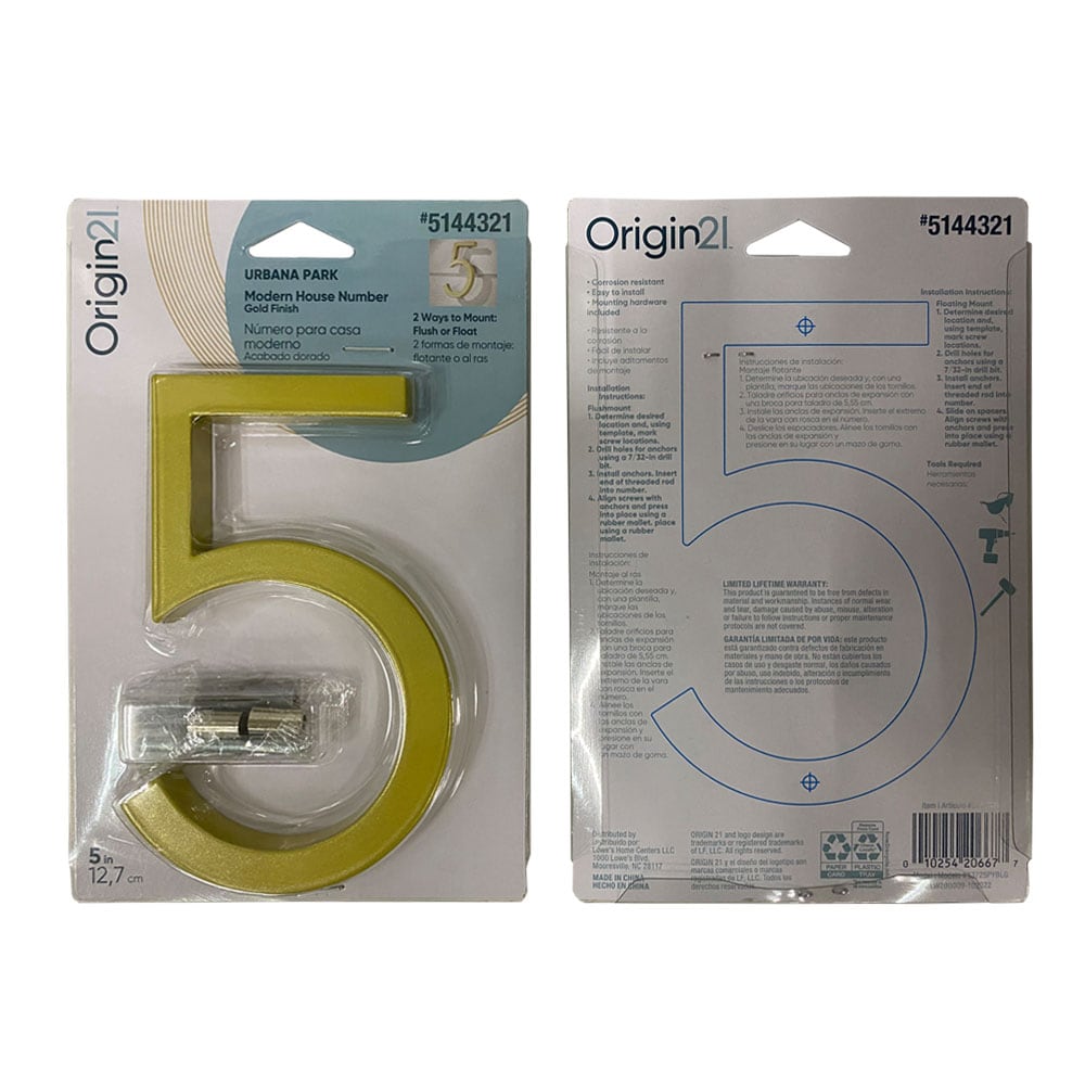 Origin 21 33725PYBLG Signs-Letters-Numbers - View #9