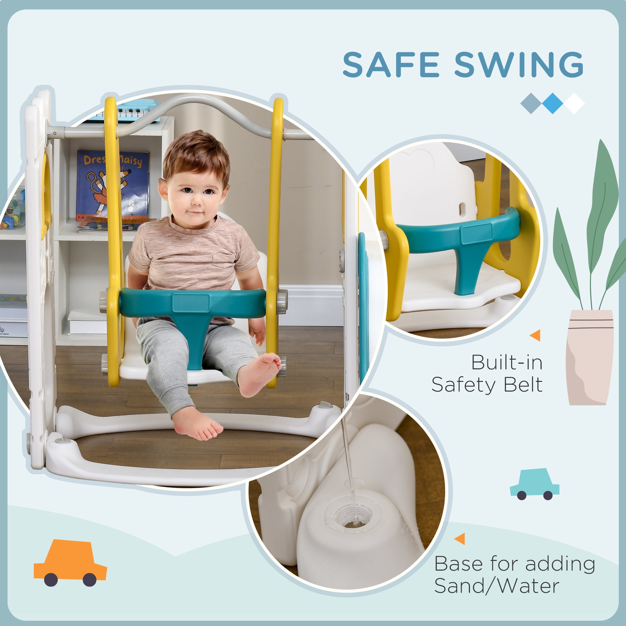 Runesay SS-13 Playset-Swings - View #4