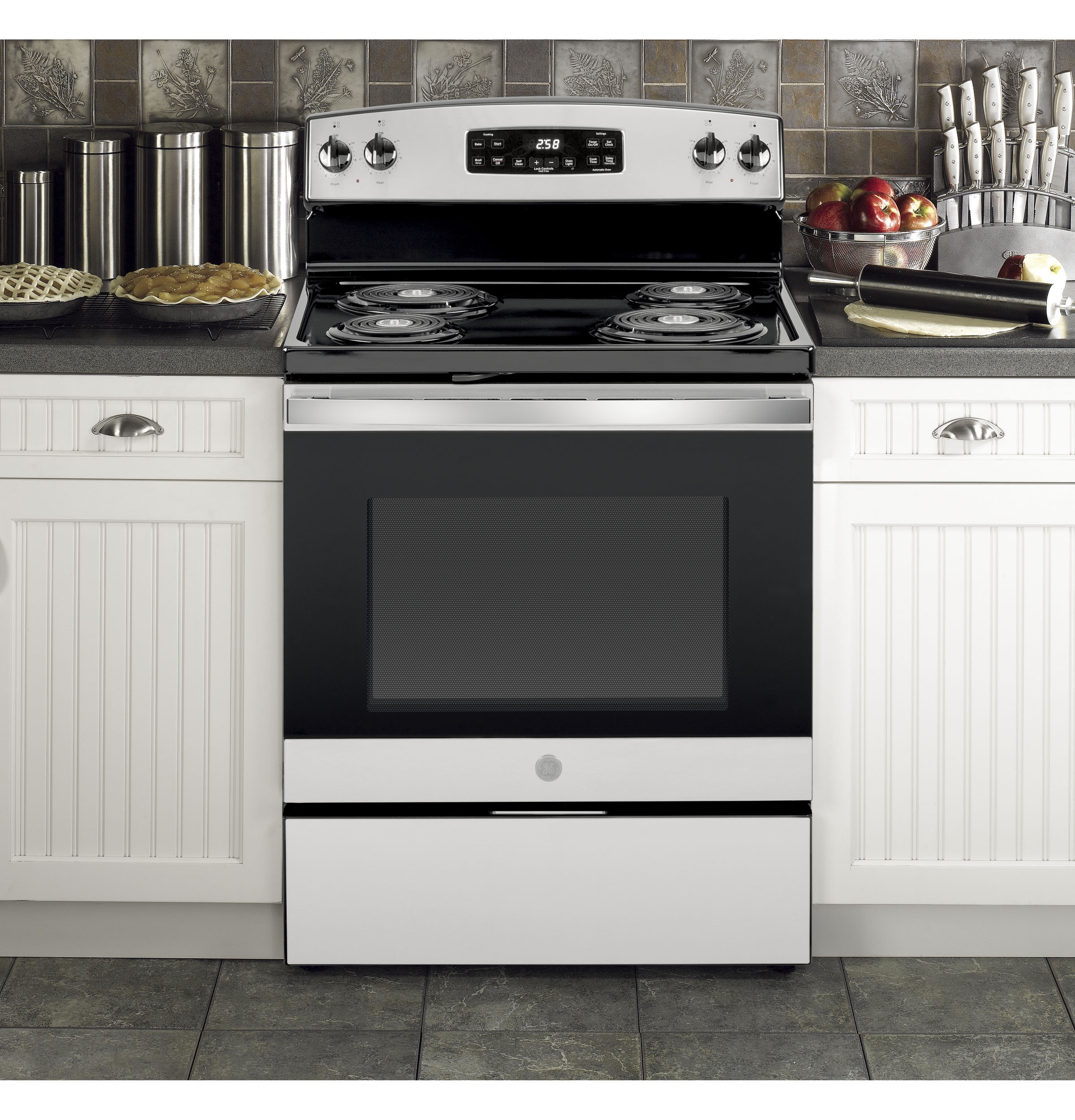 GE JB258RMSS Freestanding-Electric-Ranges - View #6