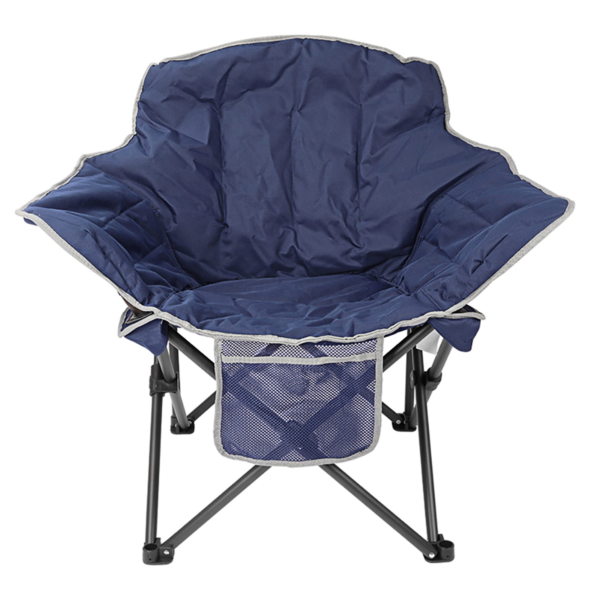 Clihome CL-CCAC2435XBU1 Polyester Navy Folding Beach chair