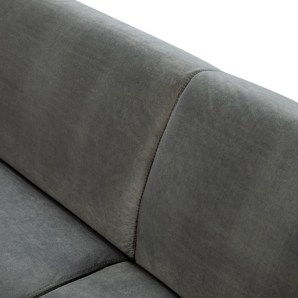 14 Karat Home SFDC0025-GREY Sofas-Loveseats - View #5
