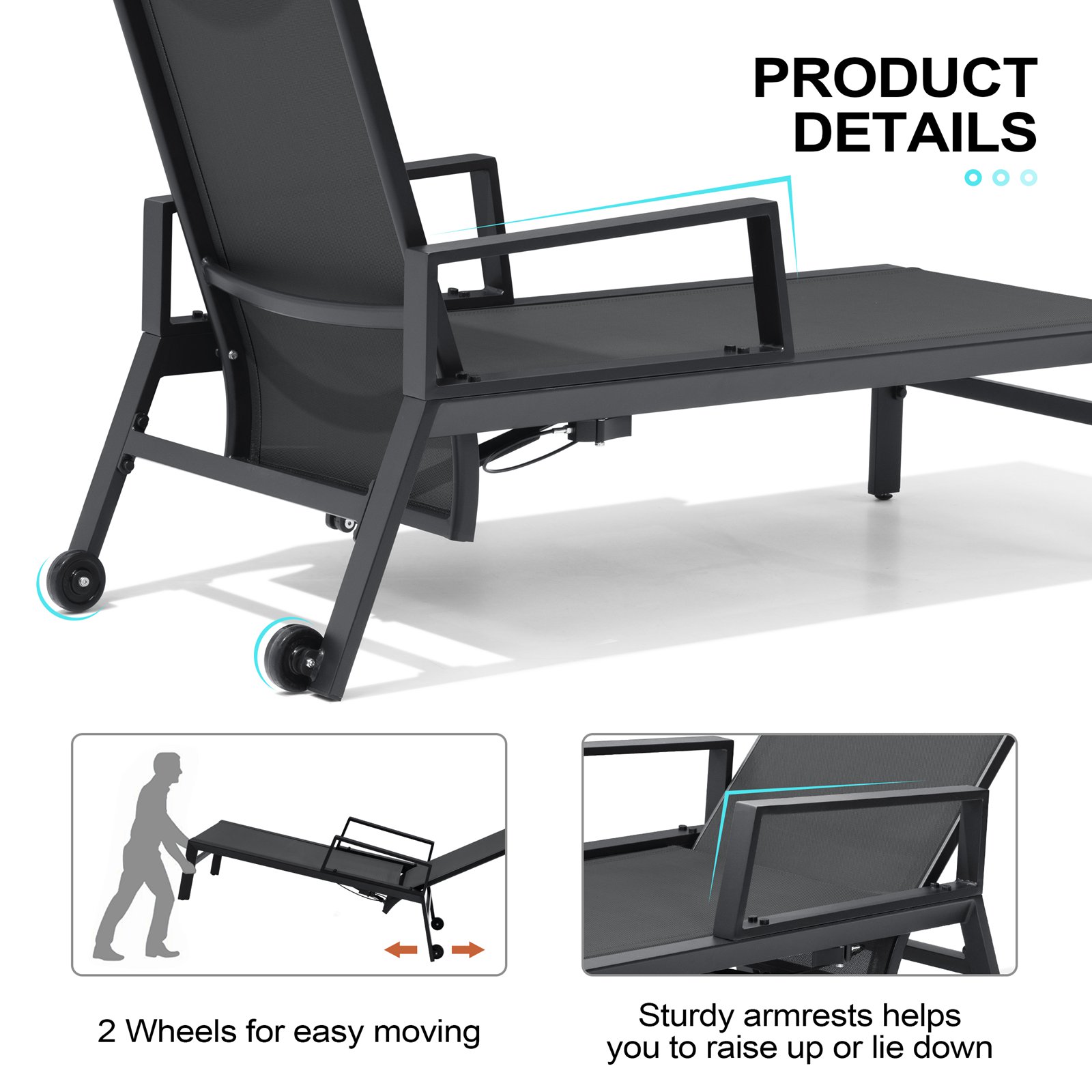 Crestlive Products CL-LG002BEI-2-N1 Patio-Chairs - View #7