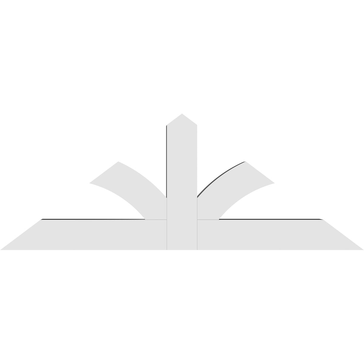 Ekena Millwork GBP048X18X0404RIC00 Exterior-Brackets-Braces - View #4