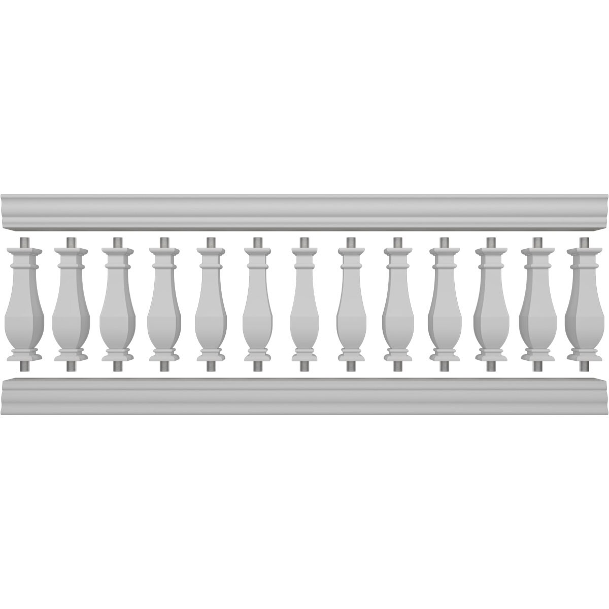 Ekena Millwork BALK32X096ACN railings - View #5