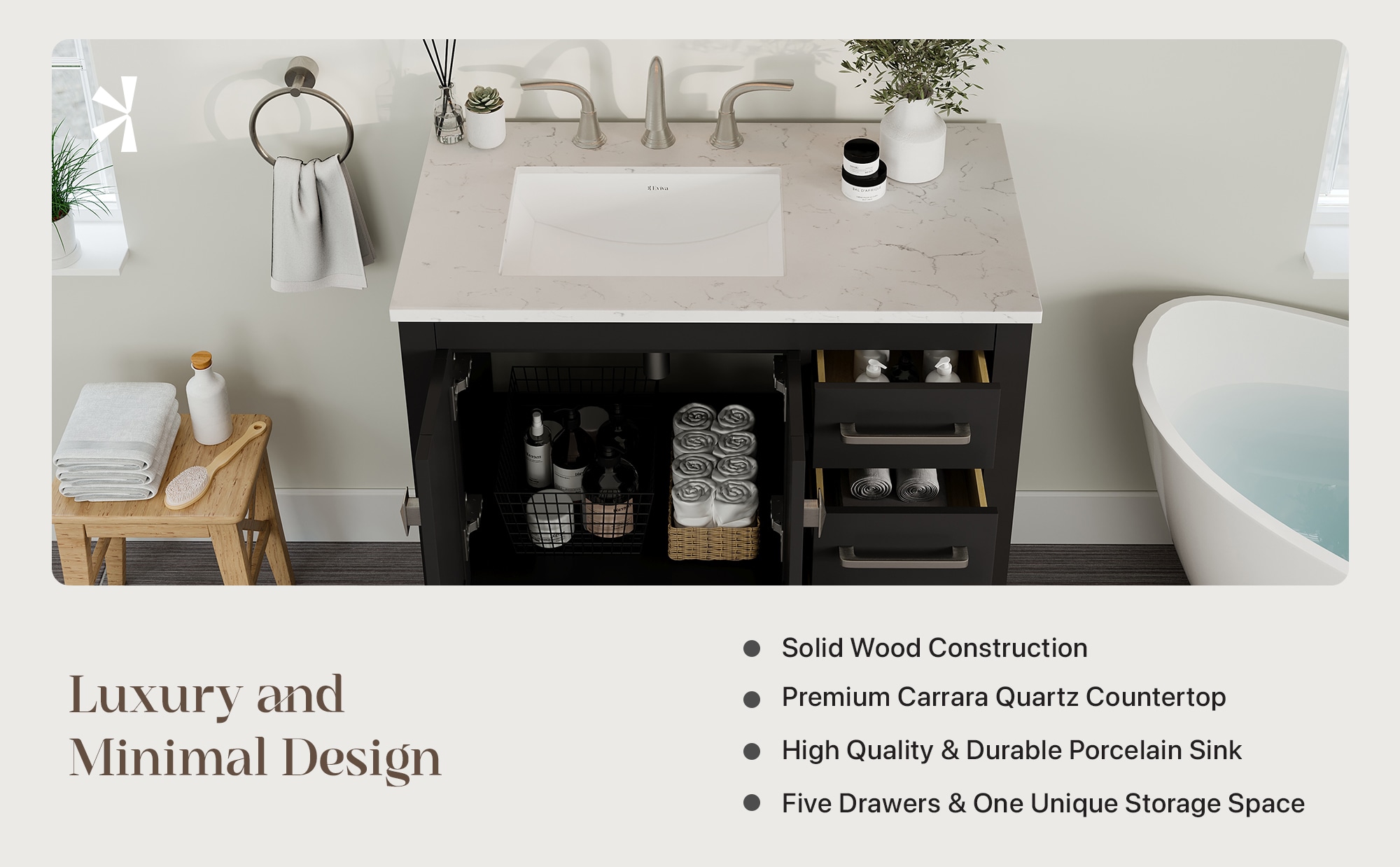Eviva EVVN412-36ES Bath-Vanity-Combo - View #9