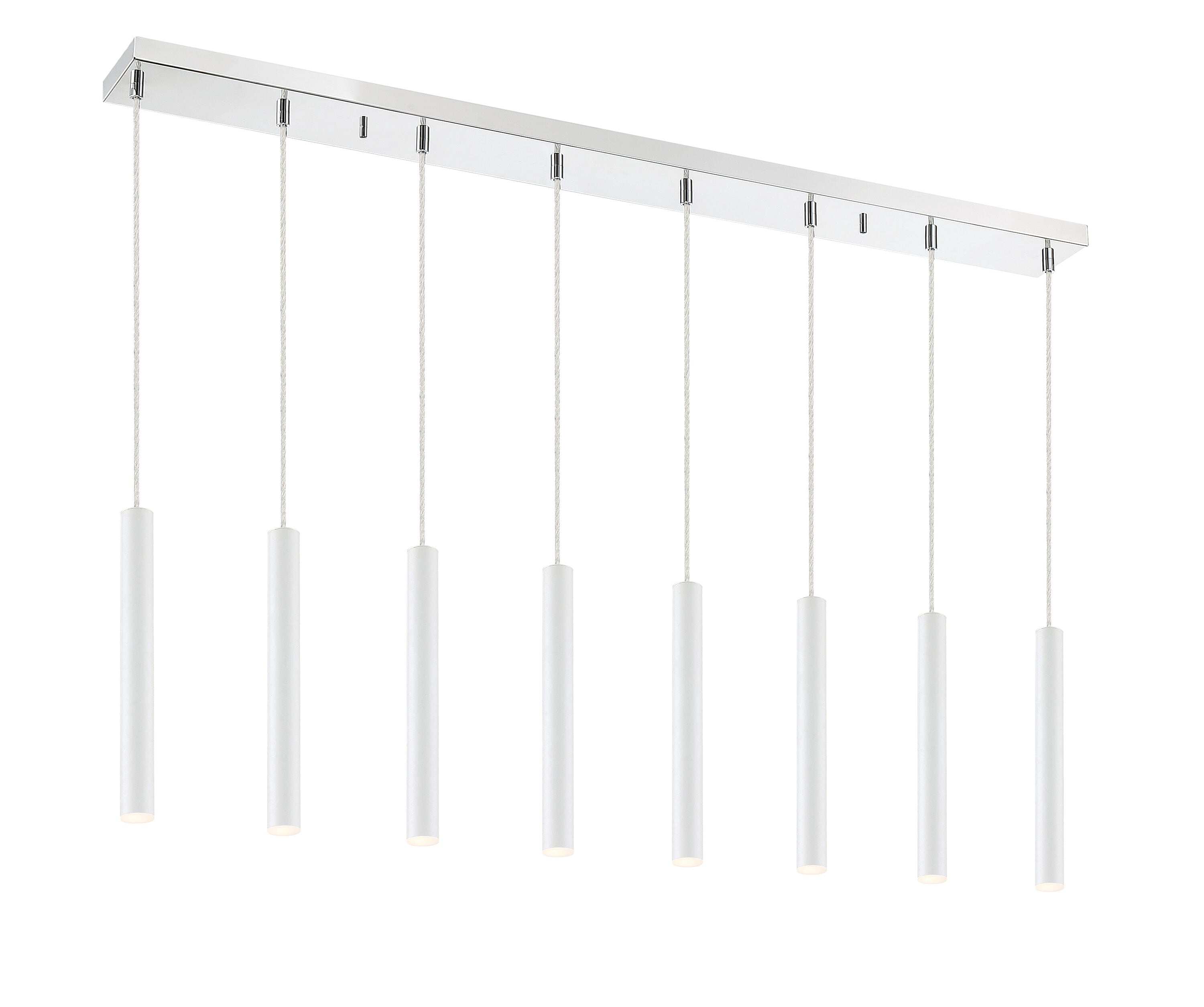Z-Lite 917MP12-WH-LED-8LCH Pool-Table-Lighting - View #2