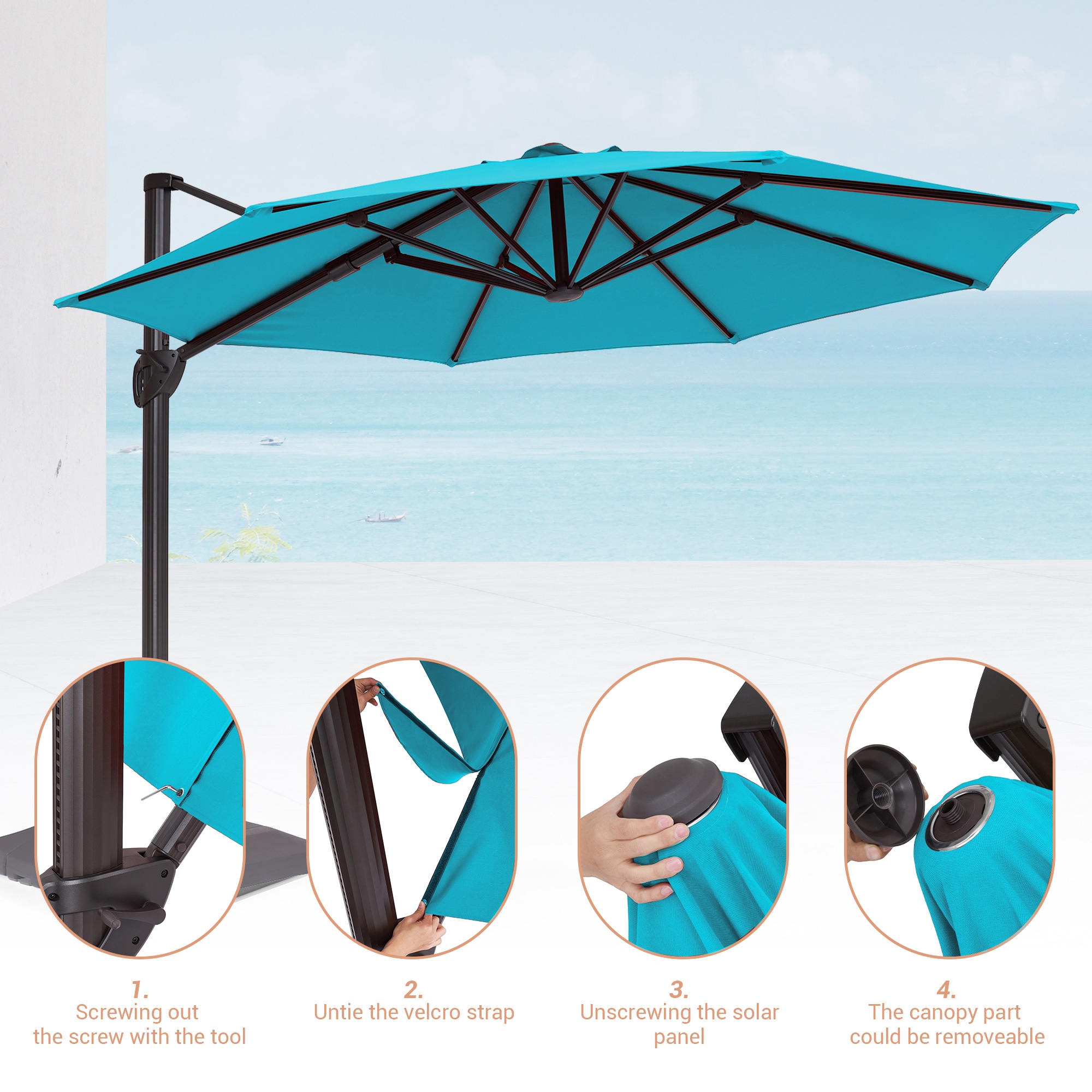 ACEGOSES LW-1159LB-LED-WB Umbrellas-2 - View #7