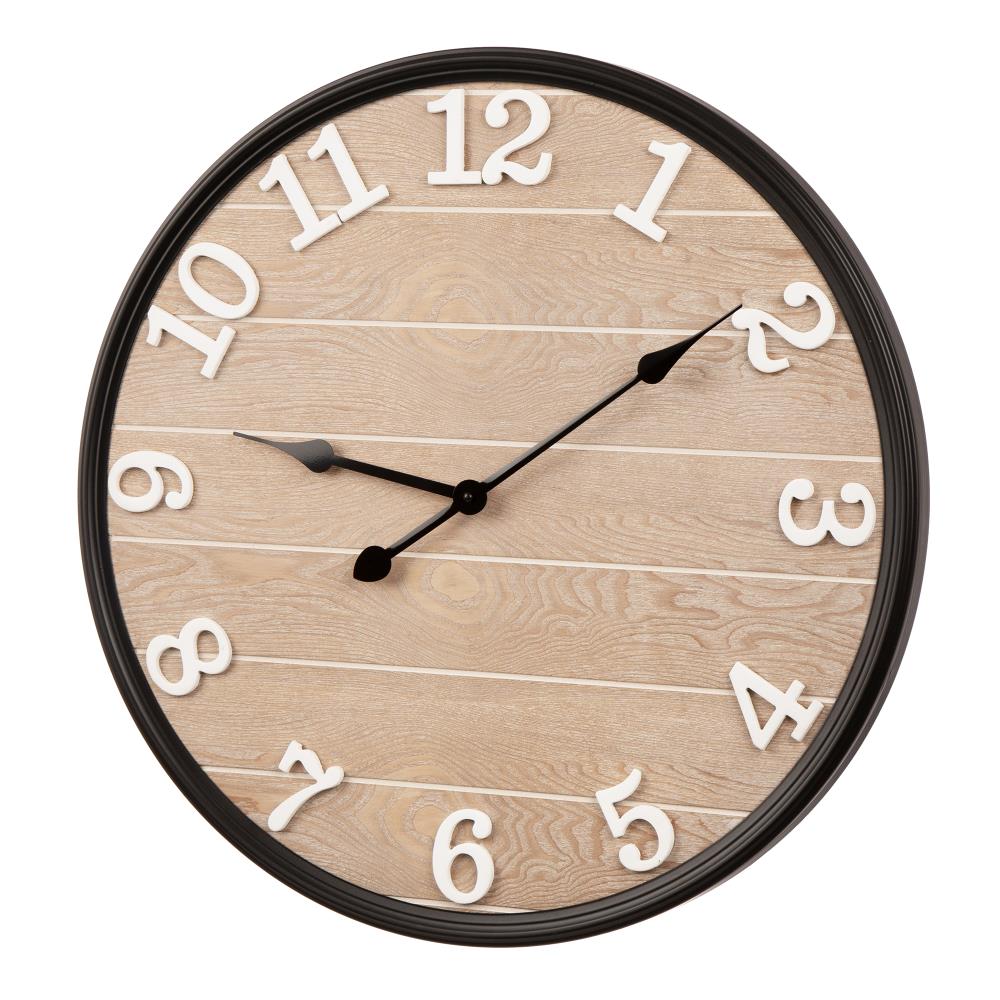 Glitzhome 2009300002 Indoor-Outdoor-Clocks - View #2