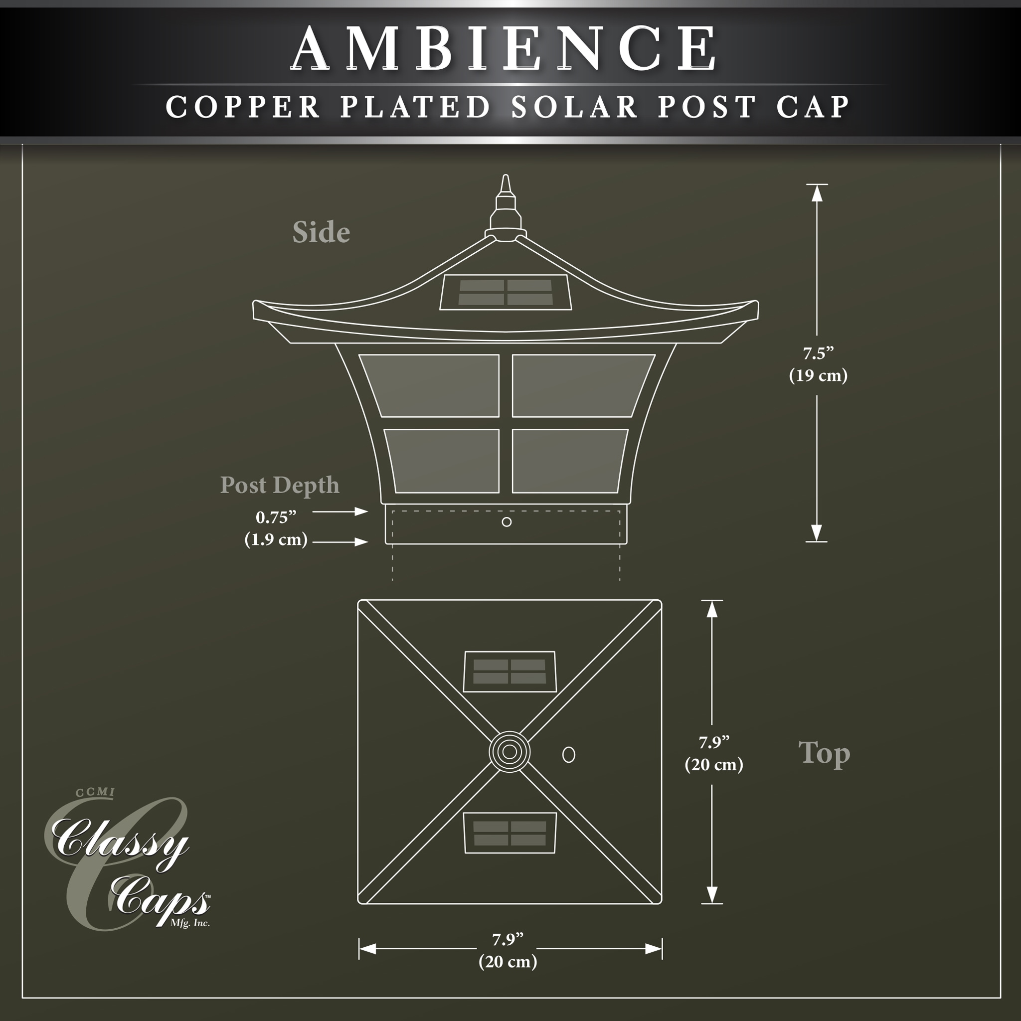 Classy Caps SL094 Deck-Lights - View #9
