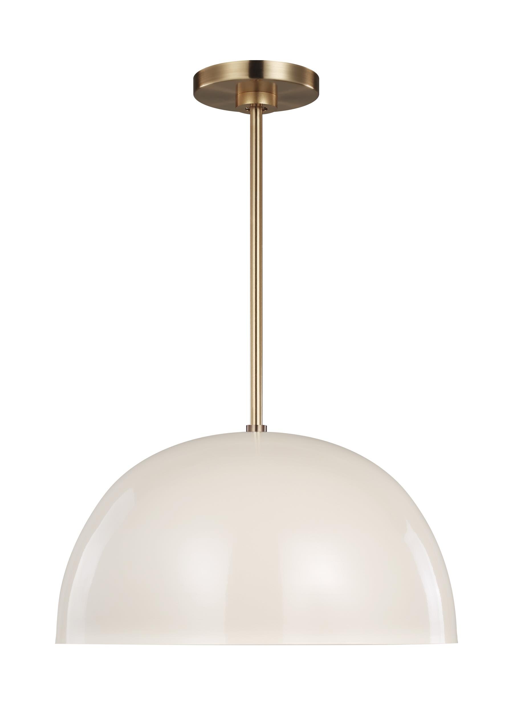 Generation Lighting 6000501-804 Ivan Blush Transitional Globe Medium (10-22 inches) Hanging Pendant light