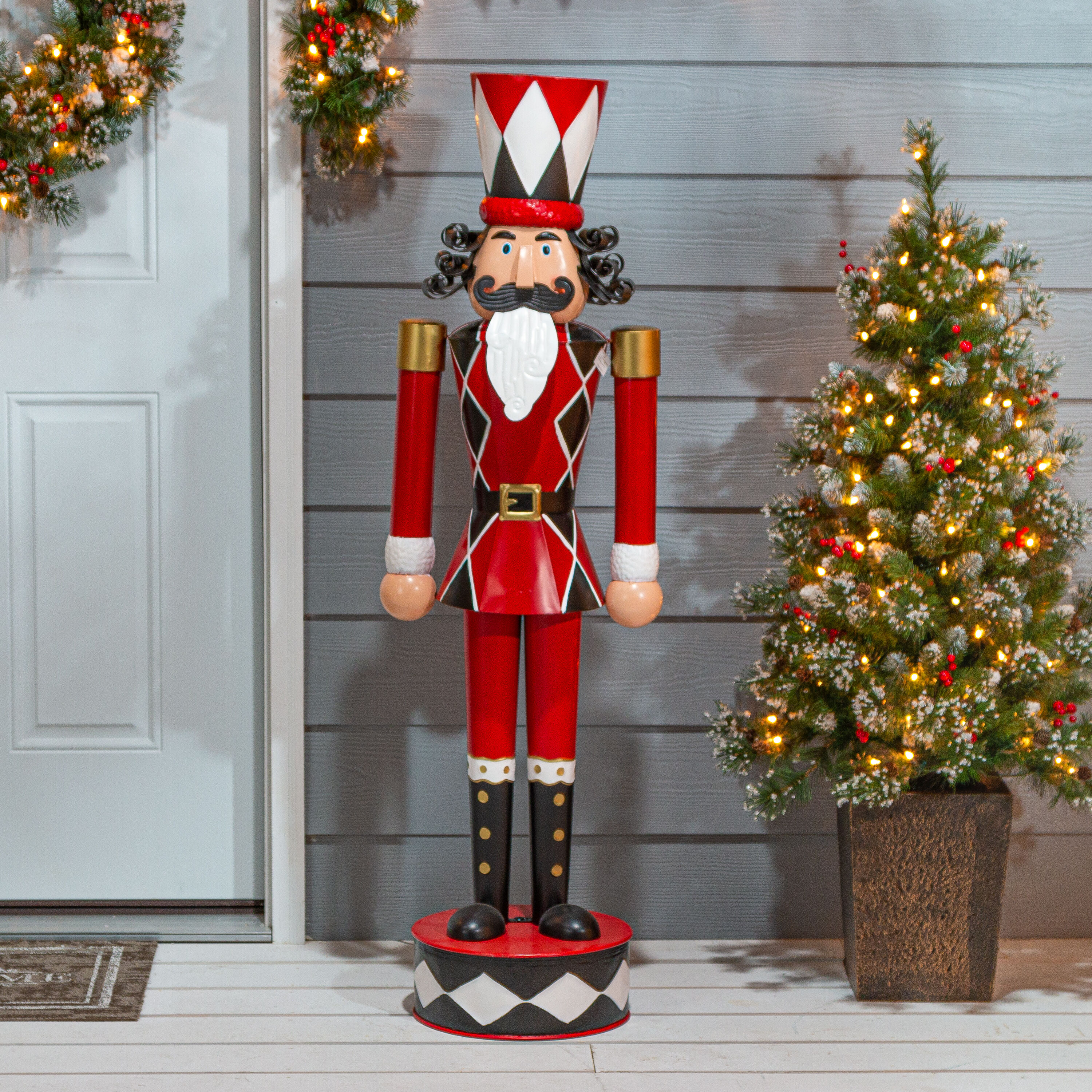 Gerson International 51.75-in Nutcracker Christmas Decor in the ...