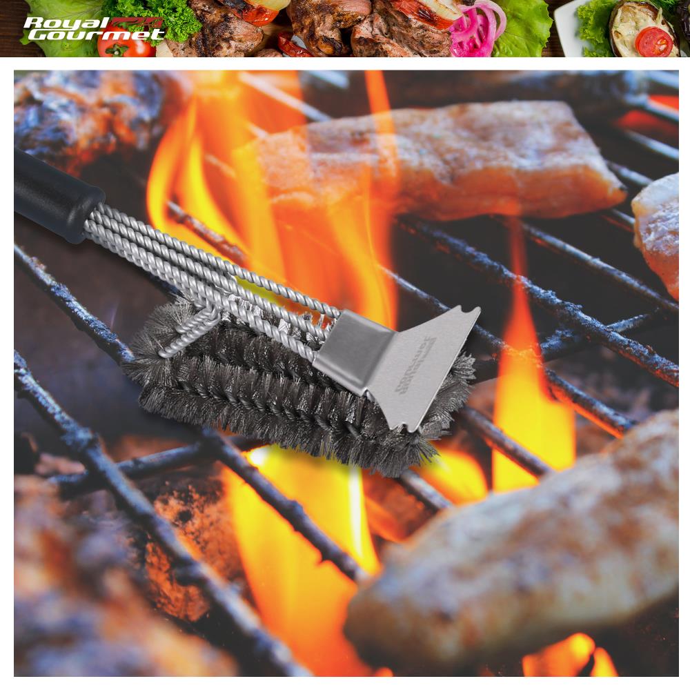 Royal Gourmet Plastic 17.7-in Griddle Scraper in the Grill Brushes