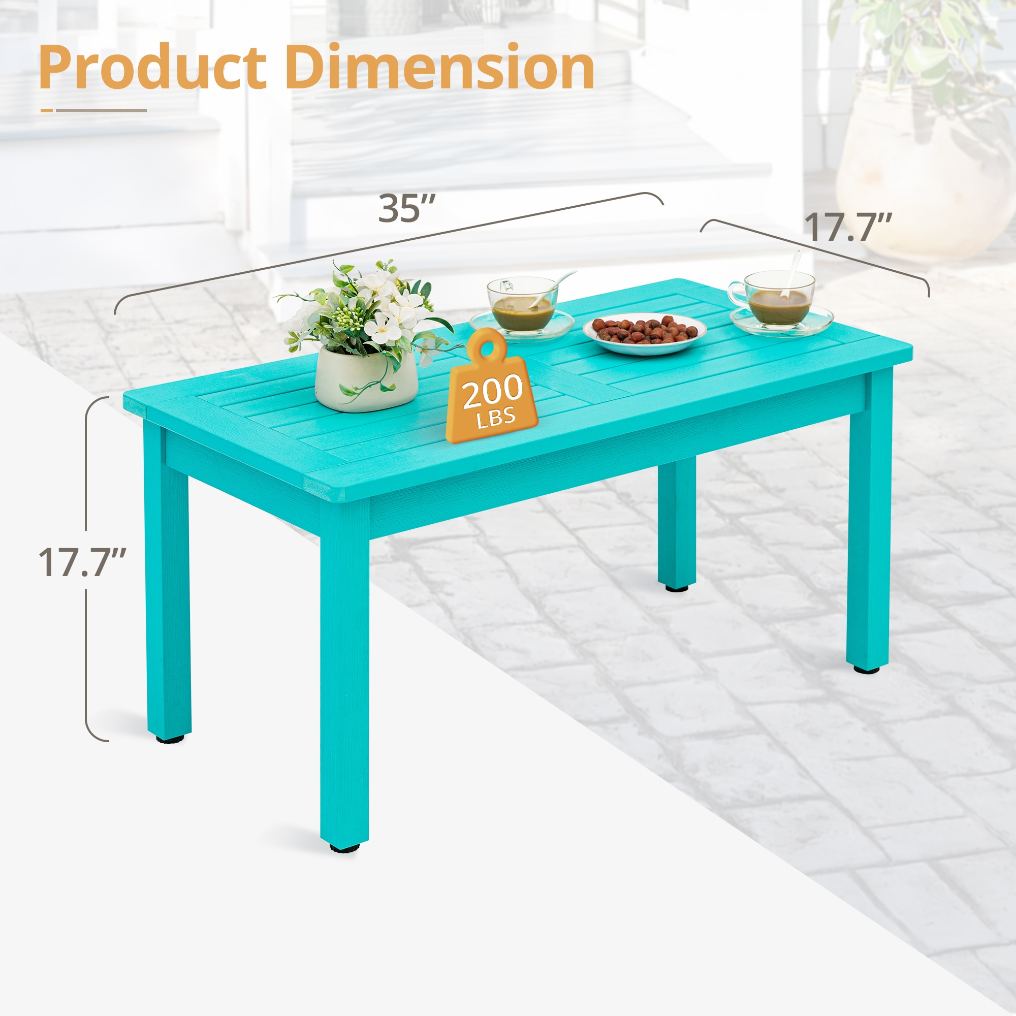 Hosworth 745573745711 Patio-Tables - View #3