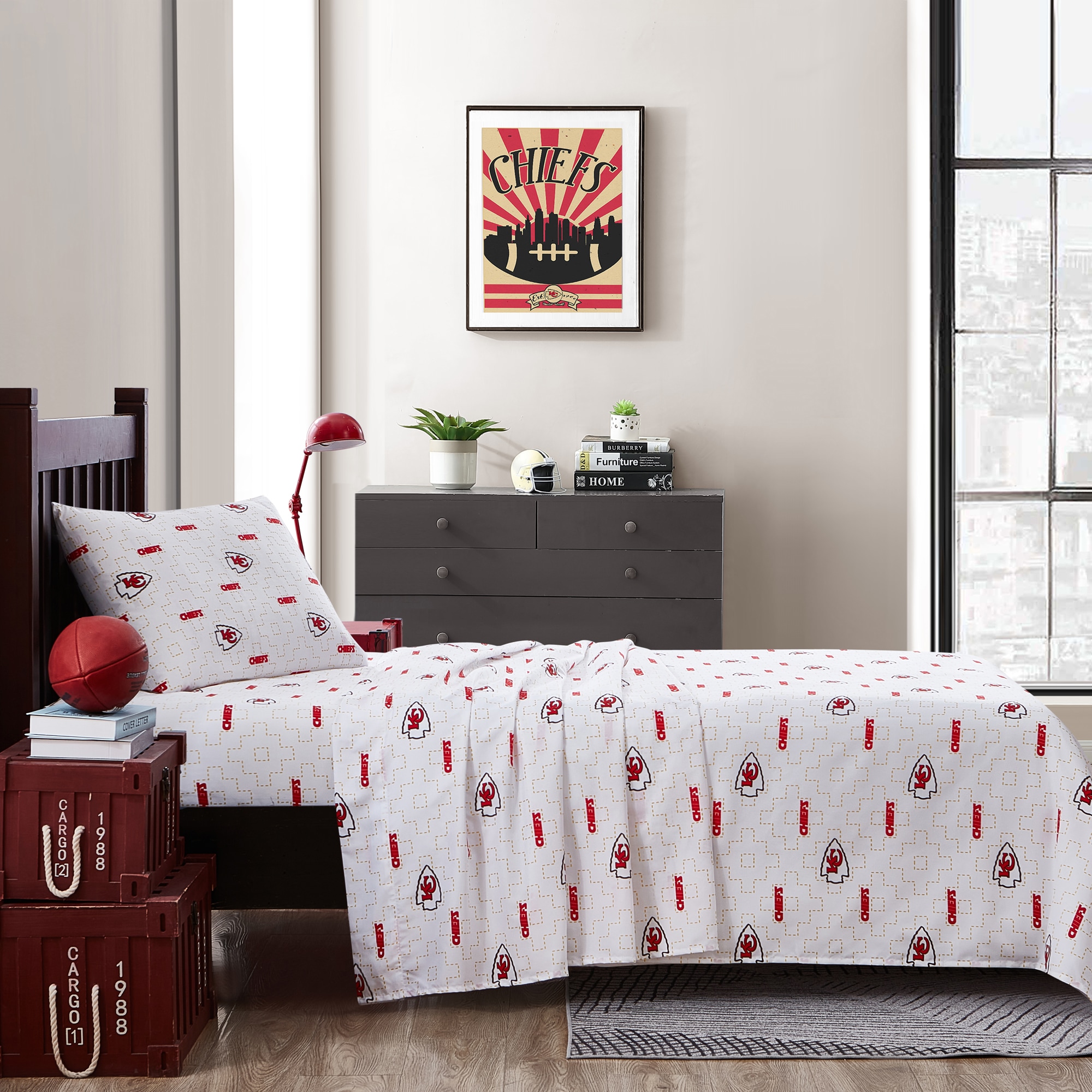 Kansas City Chiefs Bedding at 