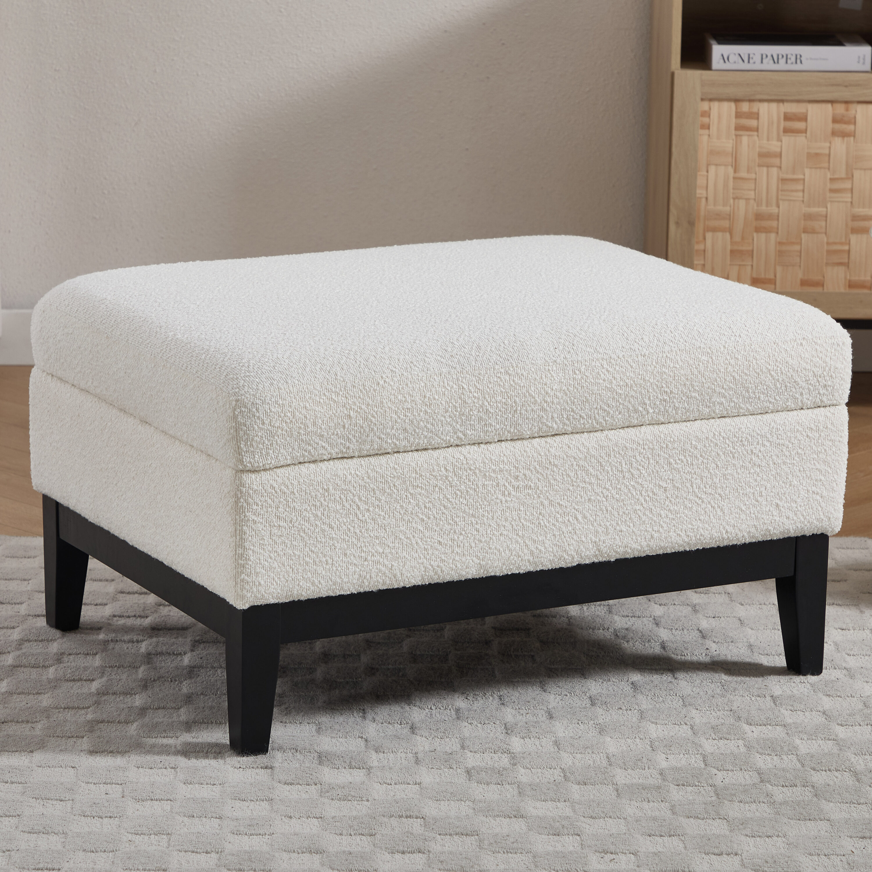 Ottomans & Poufs Features Integrated Storage