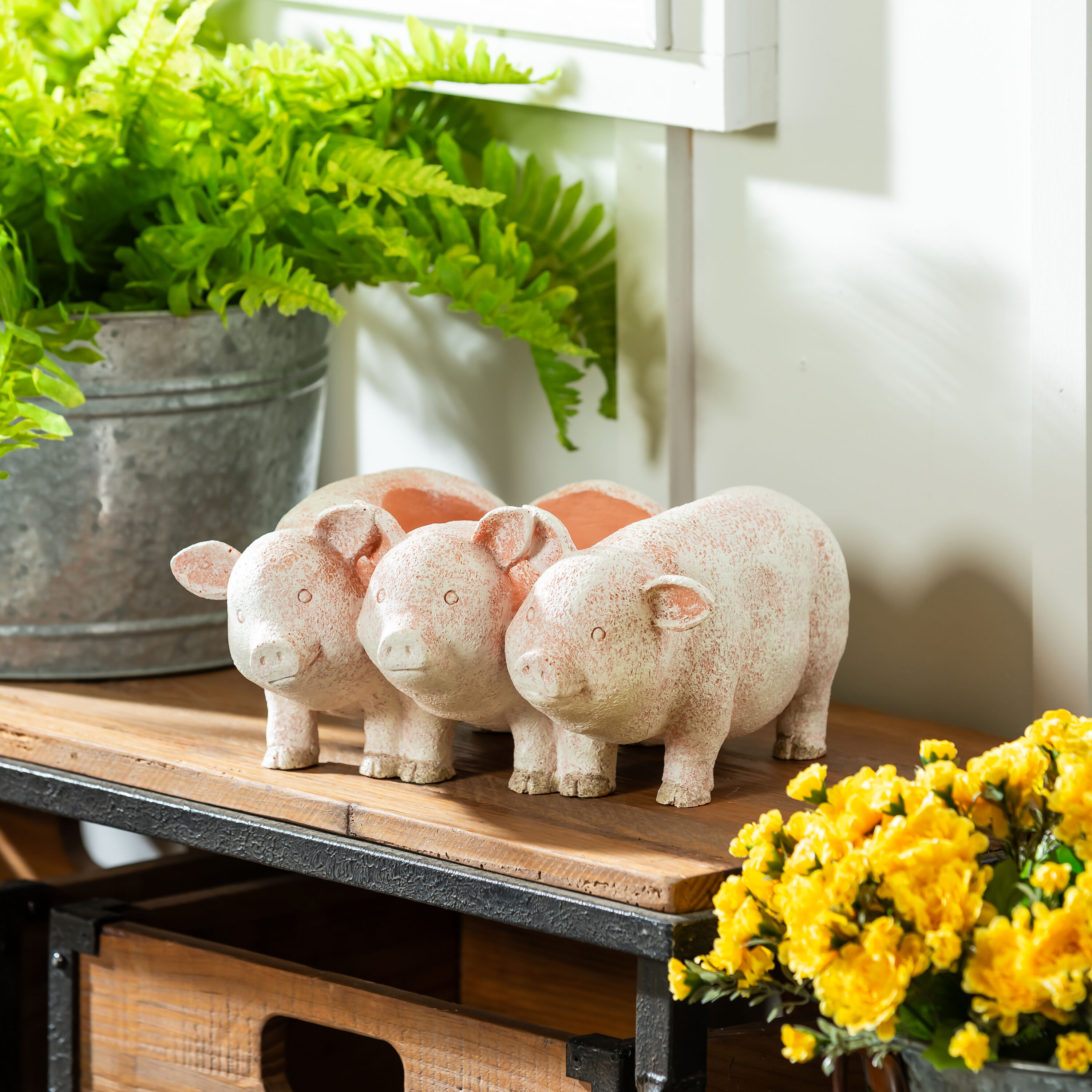 Evergreen Q55458PIG Planter-Window-Box - View #2