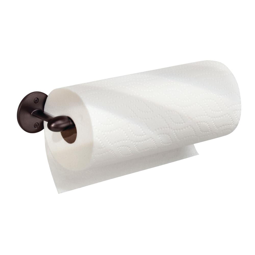 LKKL Paper Towel Holder Under Cabinet, Easy Tear Paper Towel Holder Wall  Mount Horizontally or Vertically for Kitchen Bathroom RV Work Sink, Under