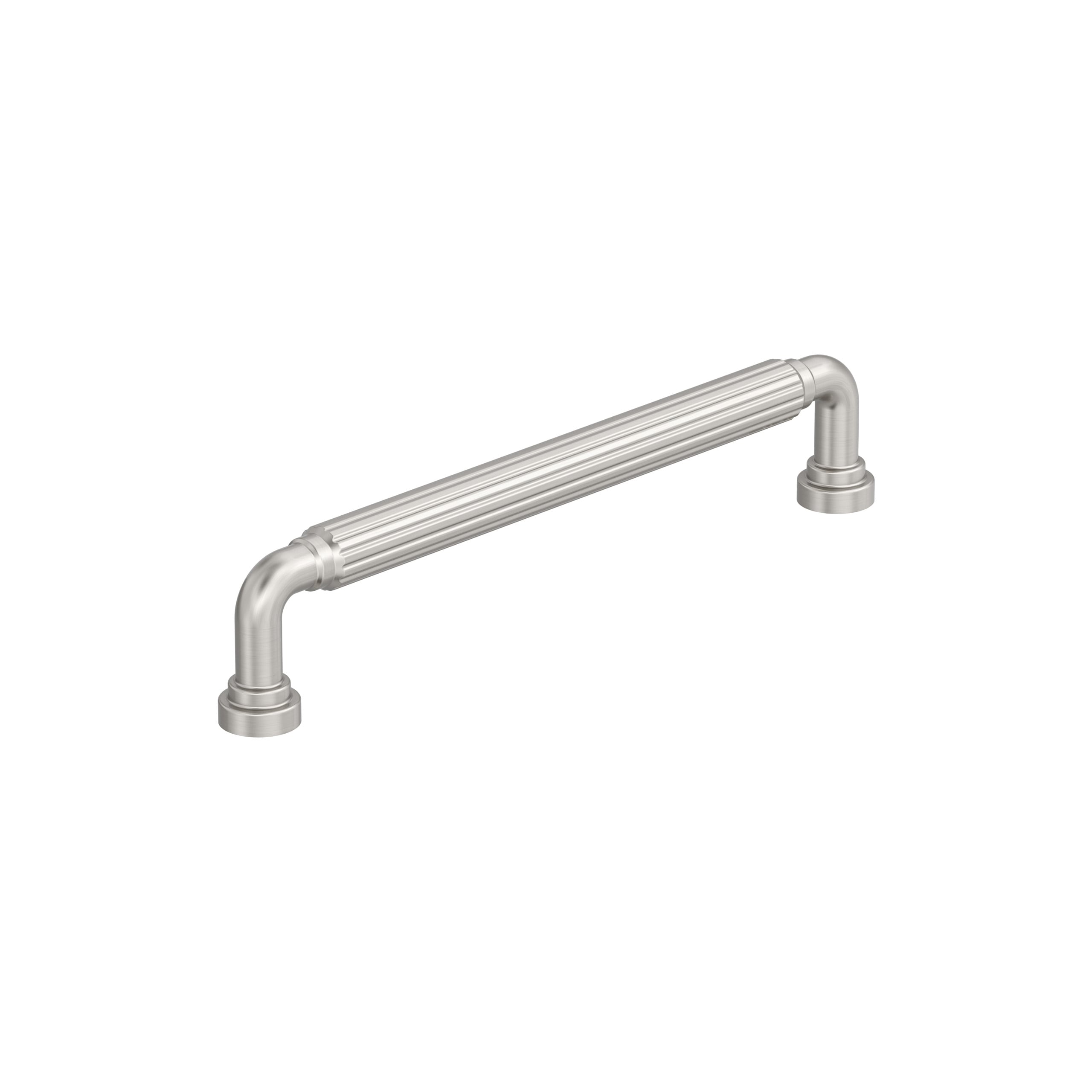 Amerock BP37704G10 Cowrie 6-5/16-in , 160mm Center to Center Satin Nickel Arch Handle Drawer Pull