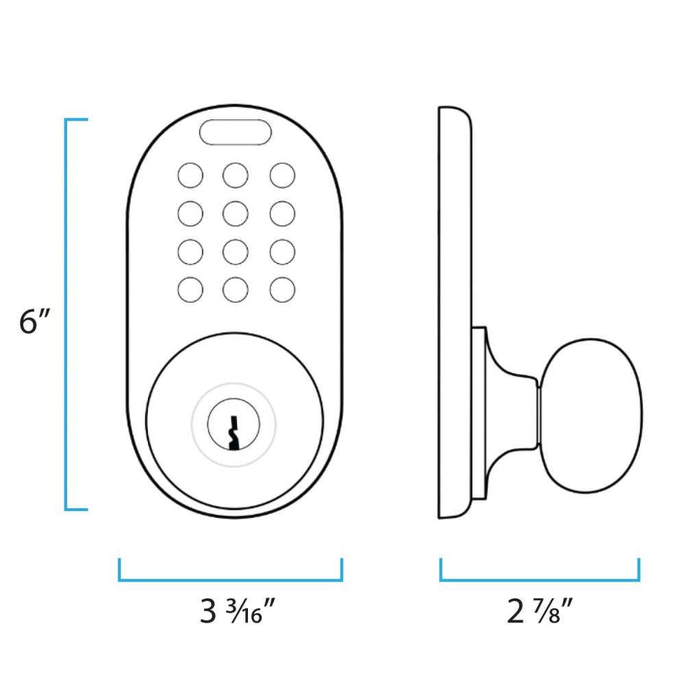 MiLocks QKK-01SN Electronic-Door-Locks - View #5