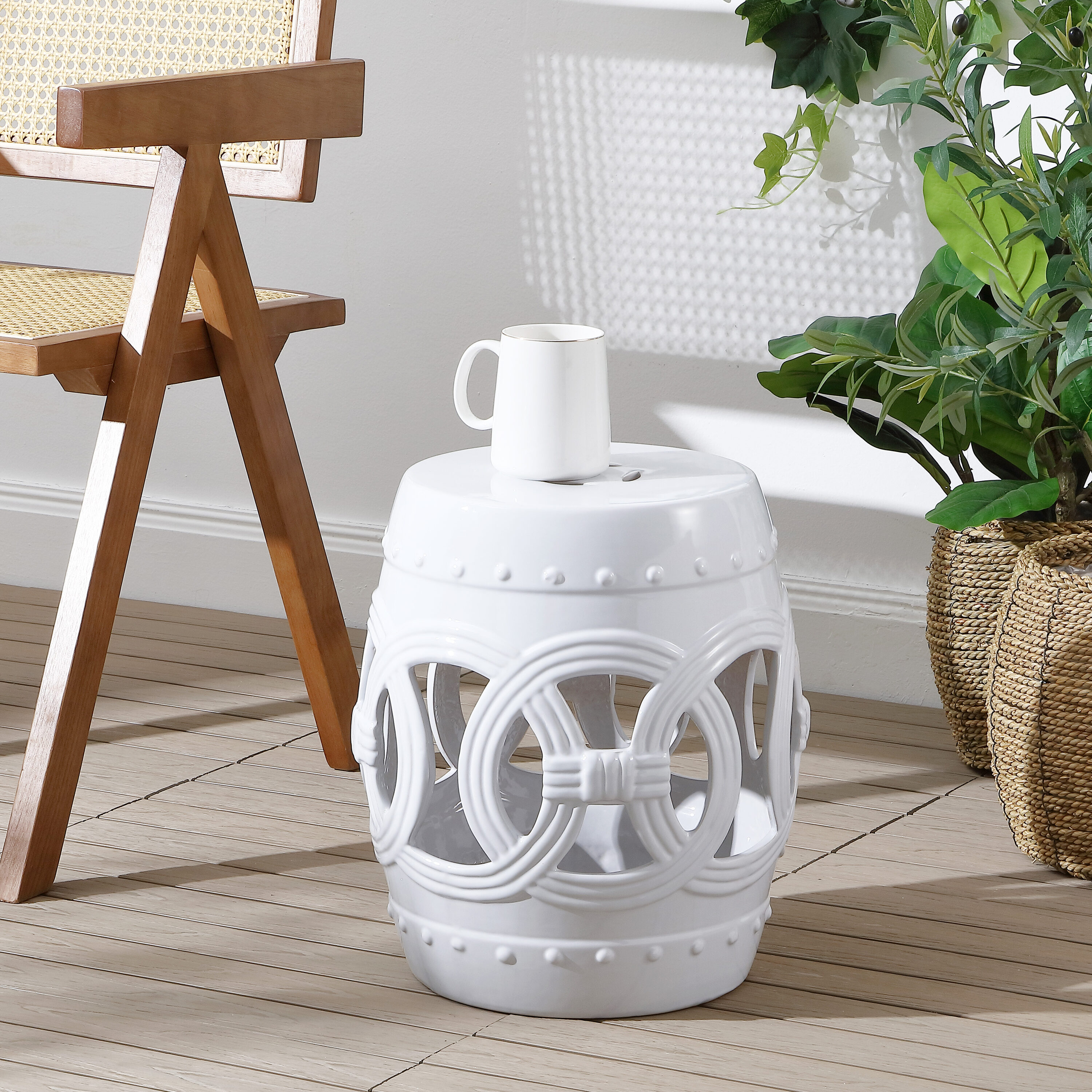 JONATHAN  Y TBL1022A Garden-Stools - View #2