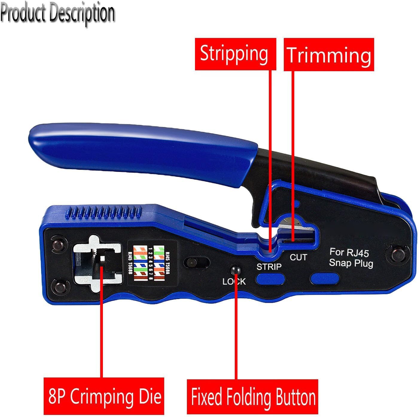 Etokfoks LETH1OF9E Wire-Strippers-Crimpers-Cutters - View #3
