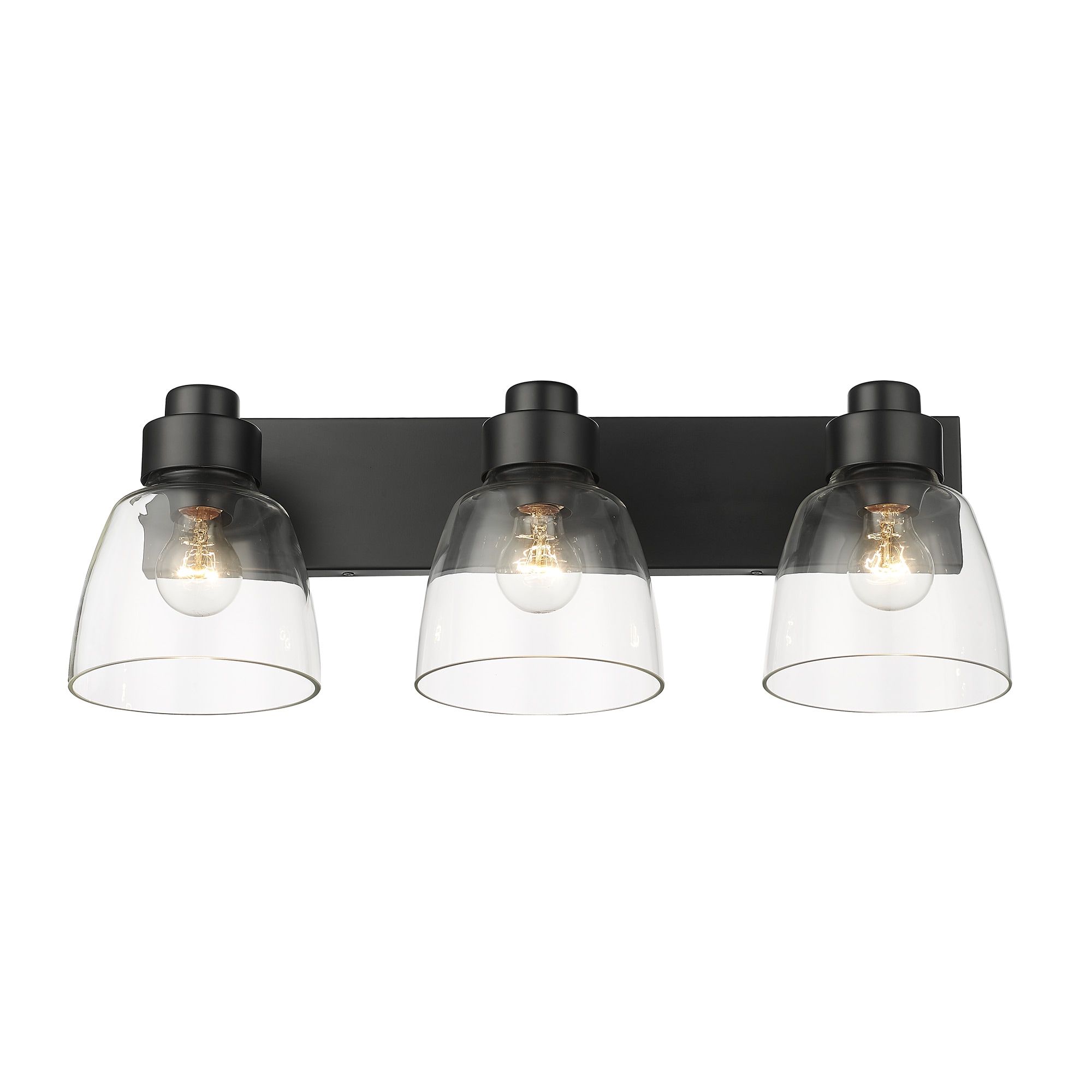Golden Lighting 0314-BA3 BLK-CLR b089995 - View #8