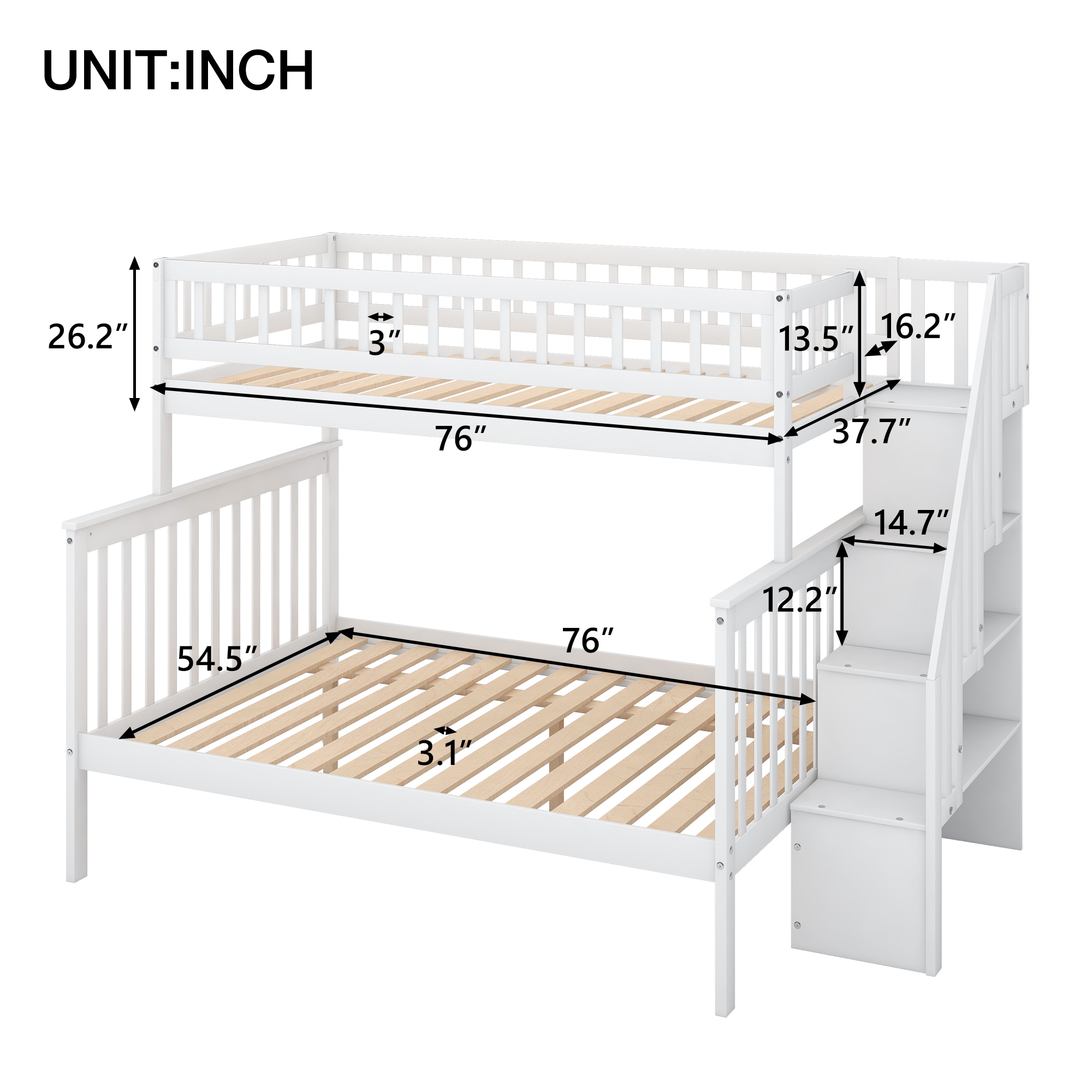 Qualler BWM000296K Bunk-Beds - View #9