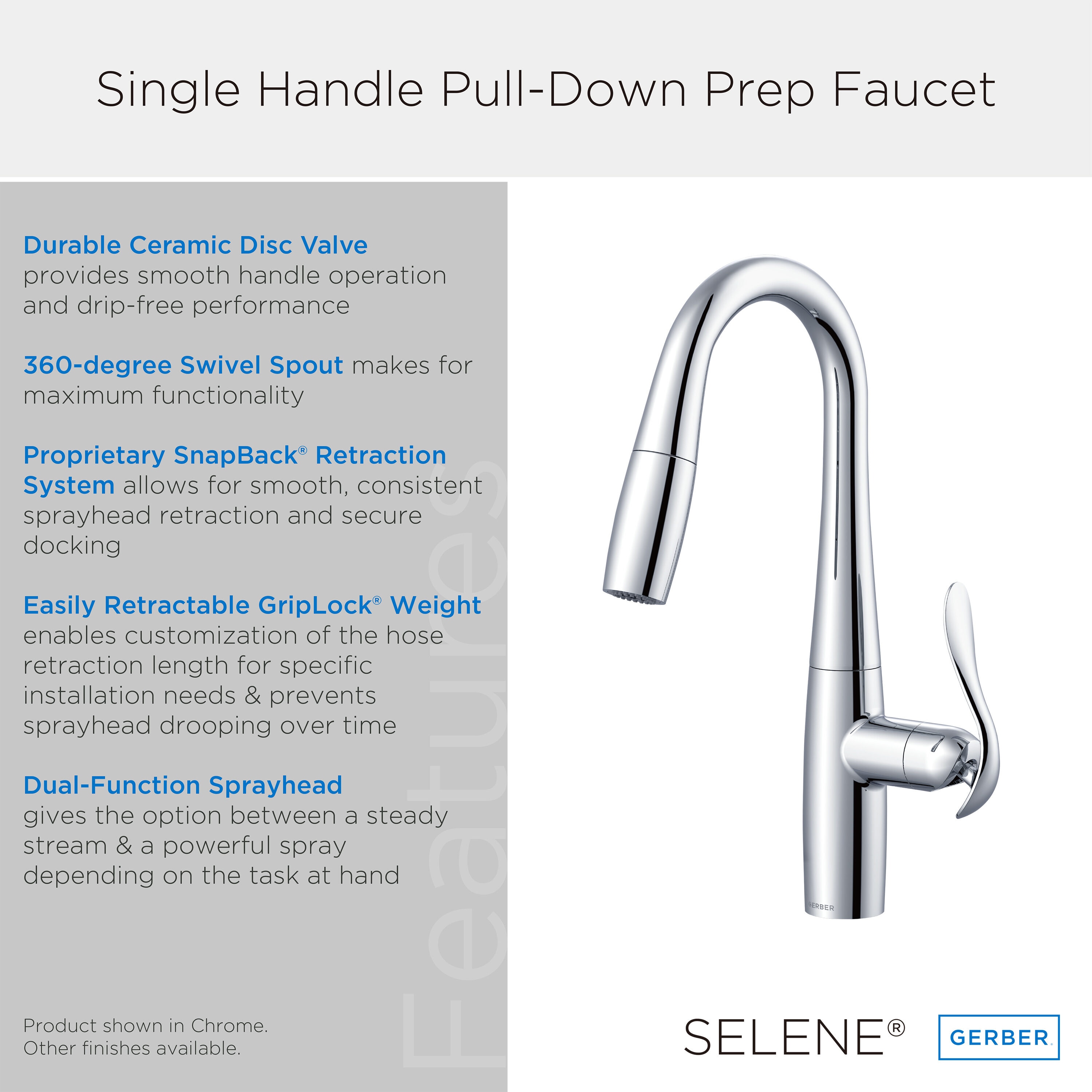Gerber D150612SS Kitchen-Faucets - View #2