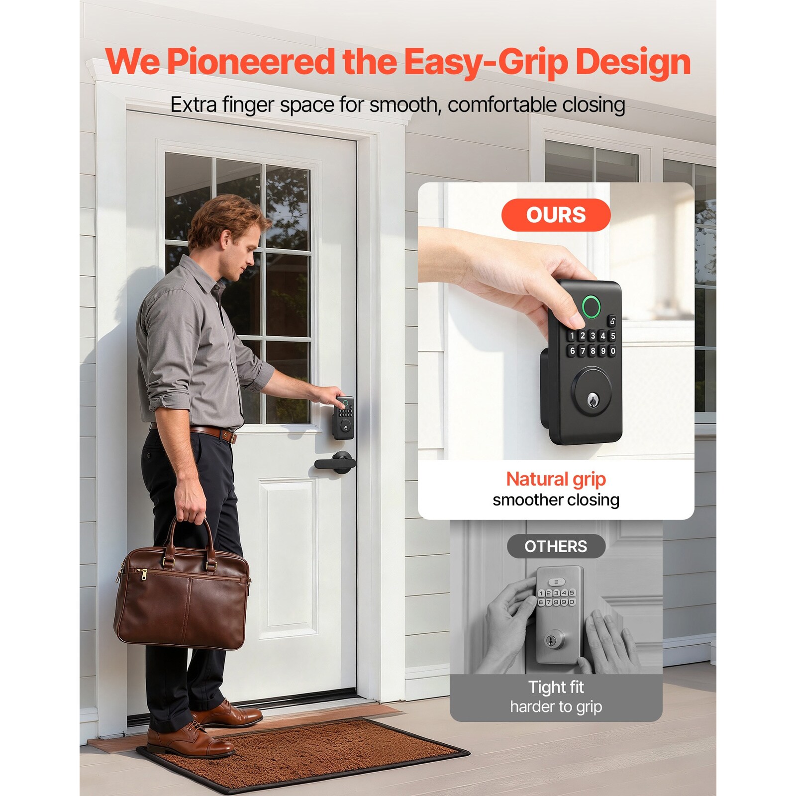 Mecale YAS-JM3VEK Electronic-Door-Locks - View #4