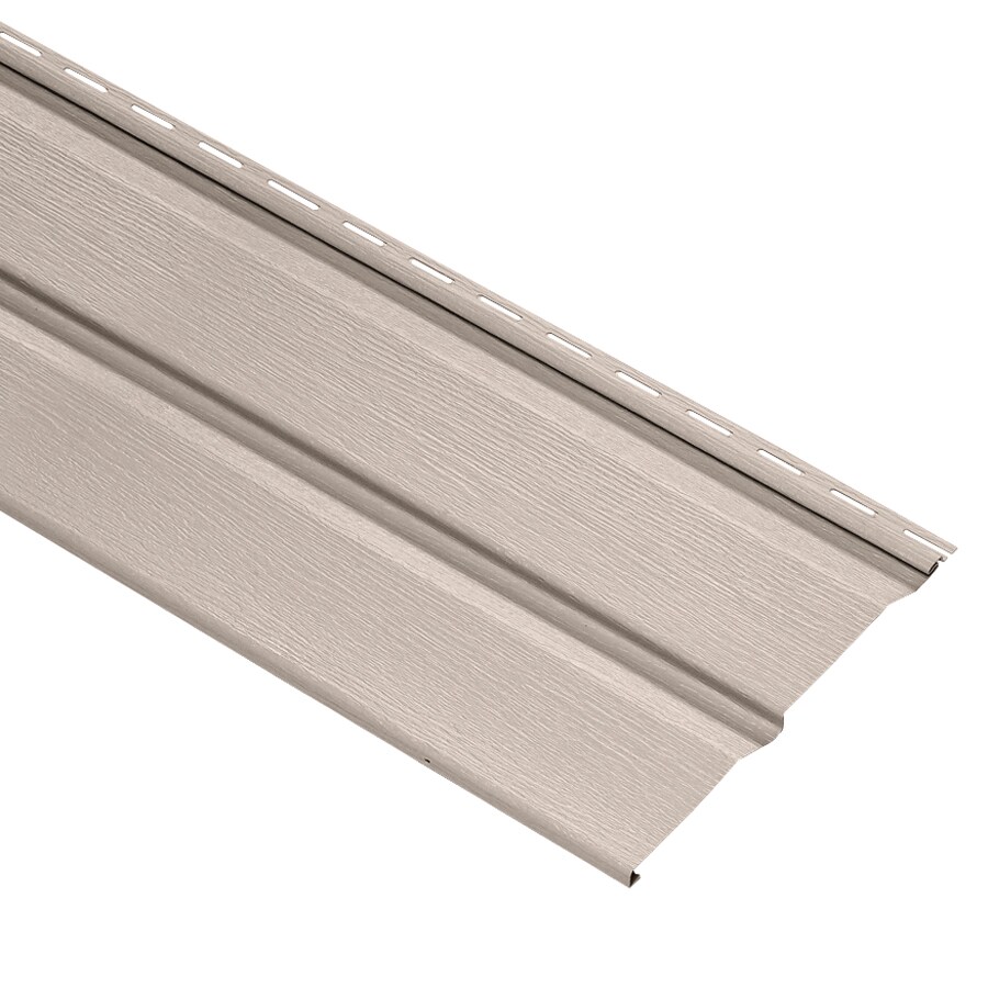 Durabuilt 440 Double 5 Dutch Lap Vinyl Siding Panel Beige 10 In X 144 In At