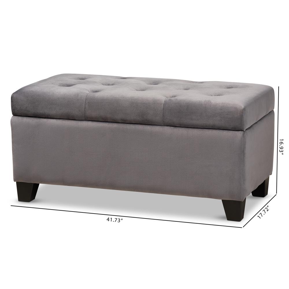 Baxton Studio 162-10458-LW Indoor-Ottomans - View #8