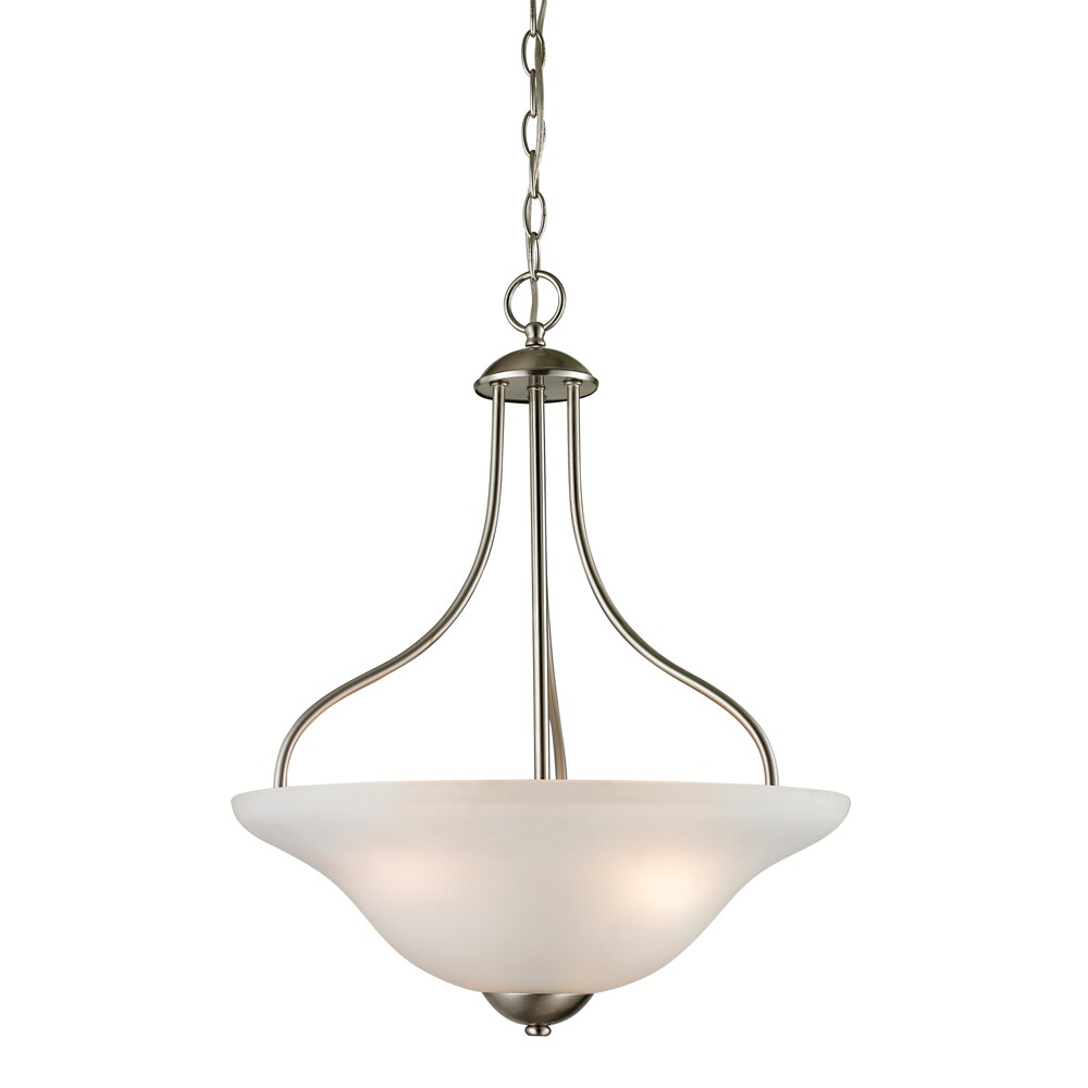 Westmore by ELK Lighting Ashland 3-Light Brushed Nickel