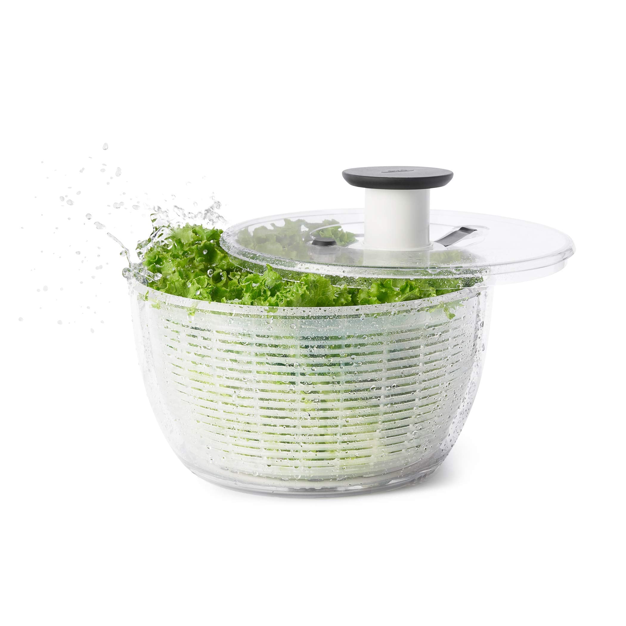 OXO Good Grips 6.22 Quart Salad Spinner - Effortless Lettuce and Fruit Washer #32480