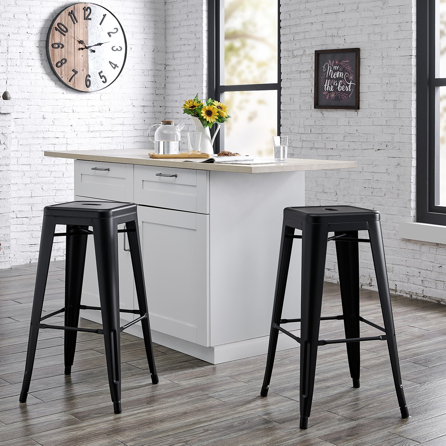 AC Pacific ACBS01-30-MB stools - View #3