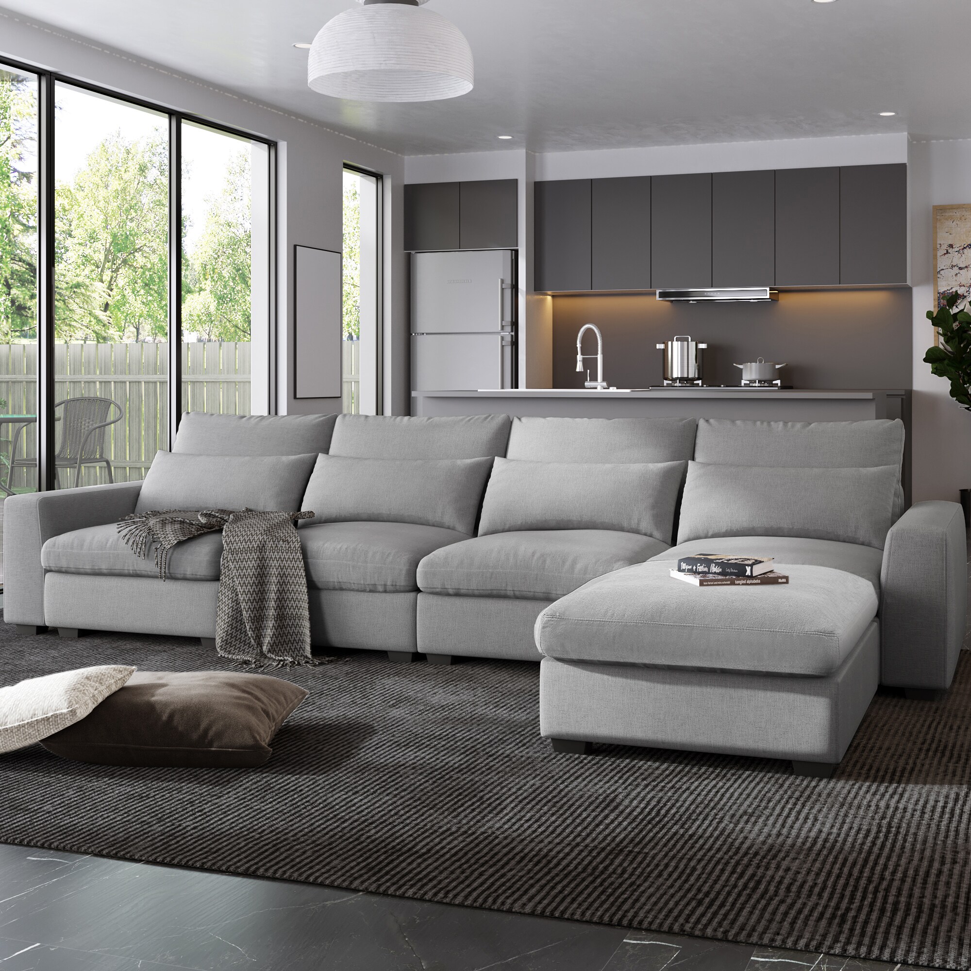 SINOFURN SYA020292LG Sofas-Loveseats - View #2
