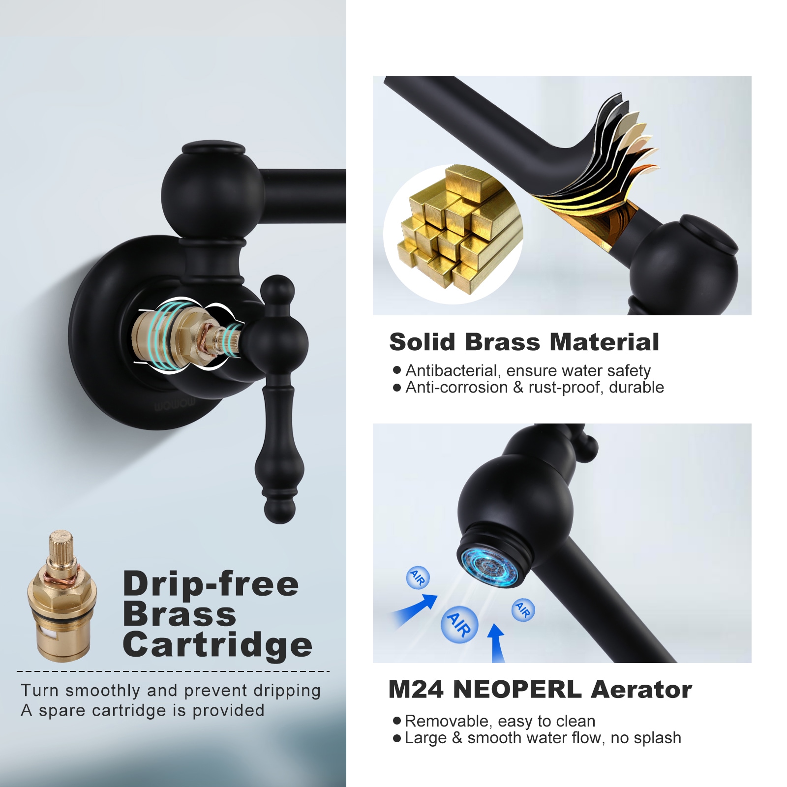 WOWOW 2311100B-LW Kitchen-Faucets - View #8