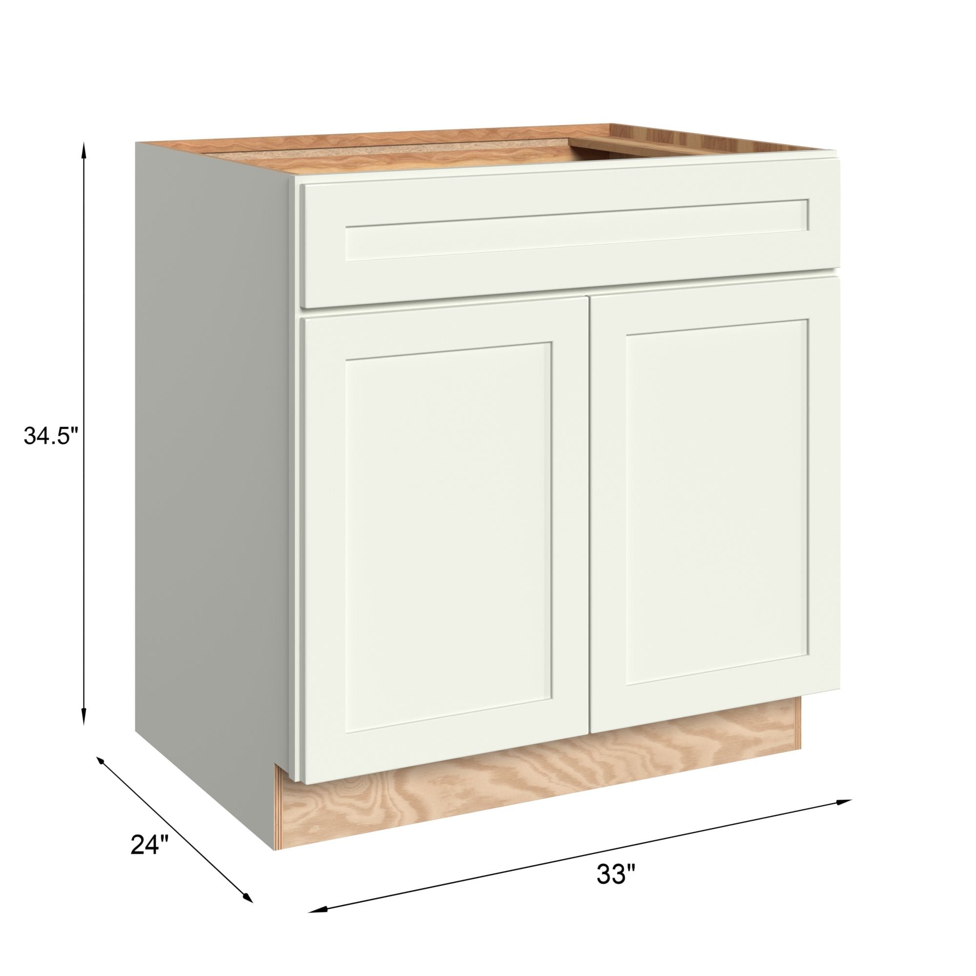 KraftMaid Momentum B33G71 Cabinets-Kitchen - View #3