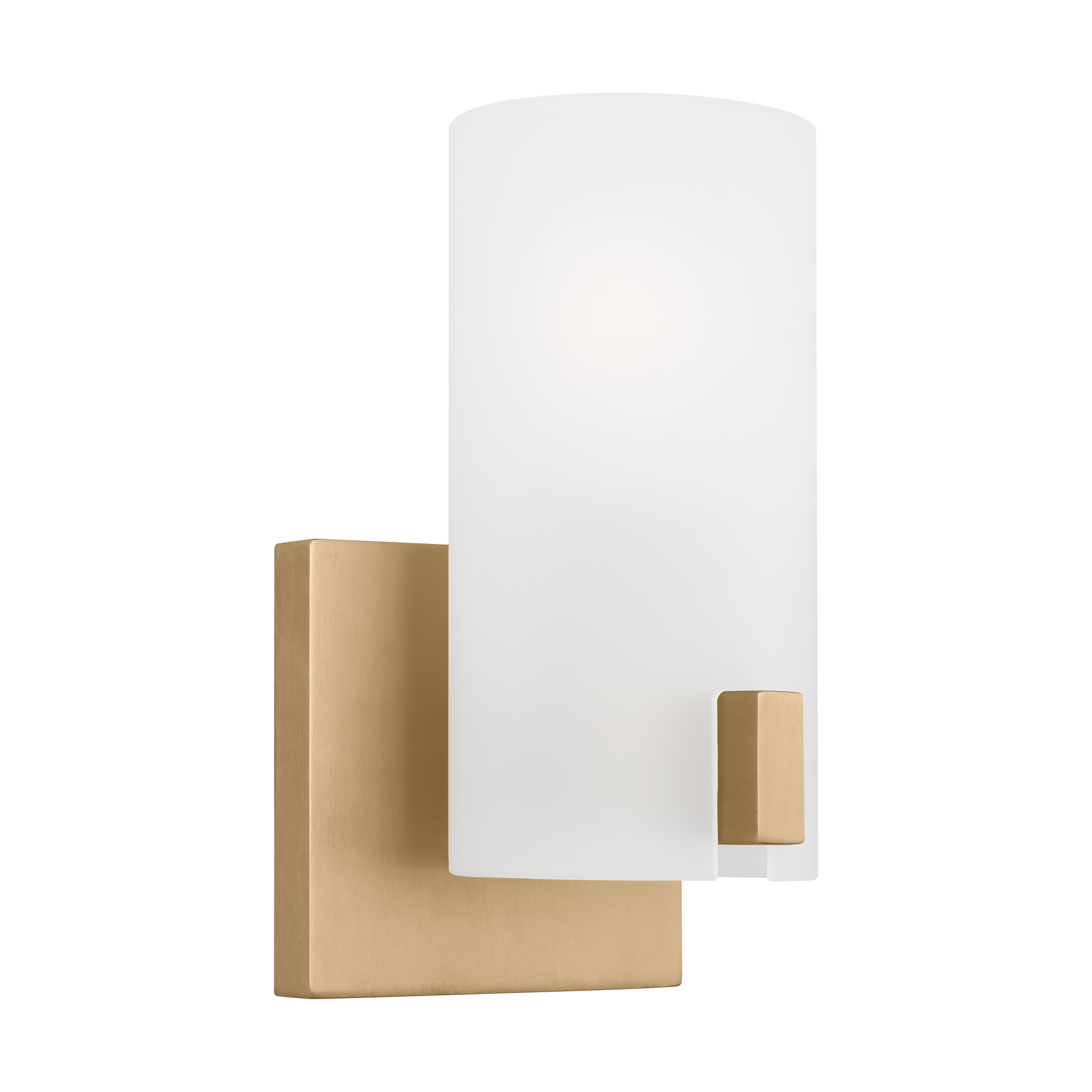 Scott Living DJV1101SB Rhode 4.875-in 1 -Light Satin Brass Modern/contemporary Vanity light