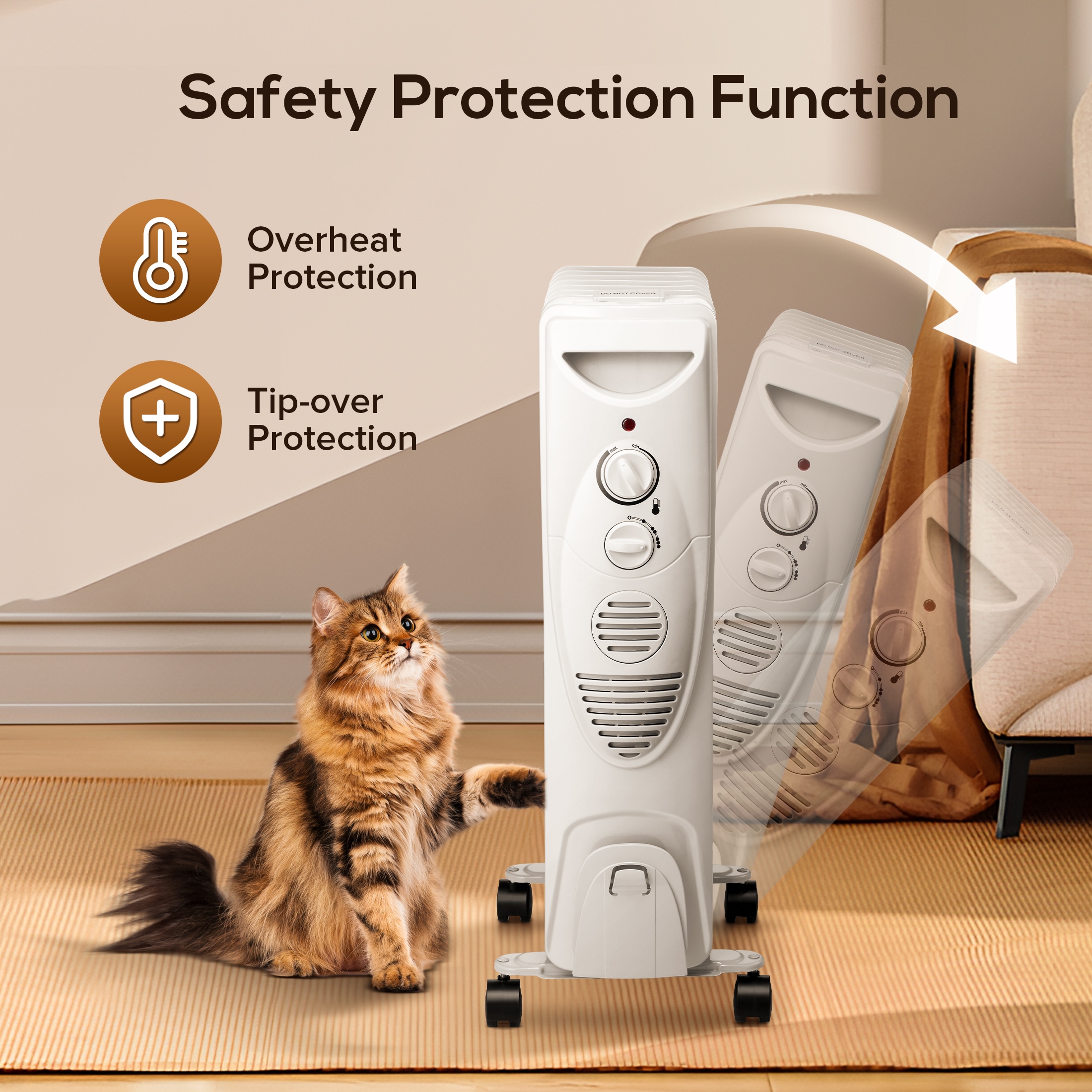 COWSAR LSOF36SPH15G Portable-Electric-Heat - View #5