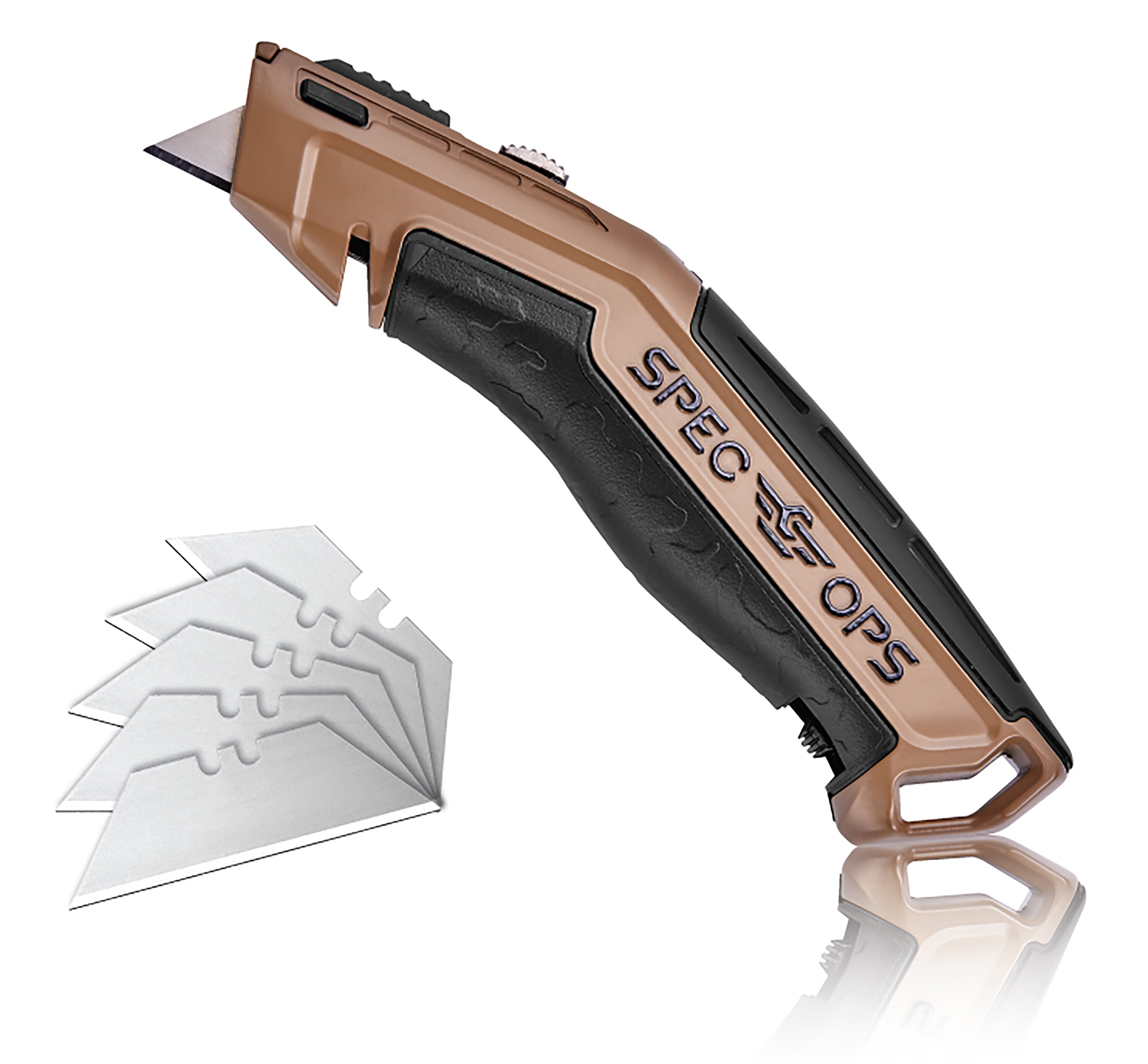 TOUGHBUILT Scraper Utility Knife 3/4-in 5-Blade Retractable