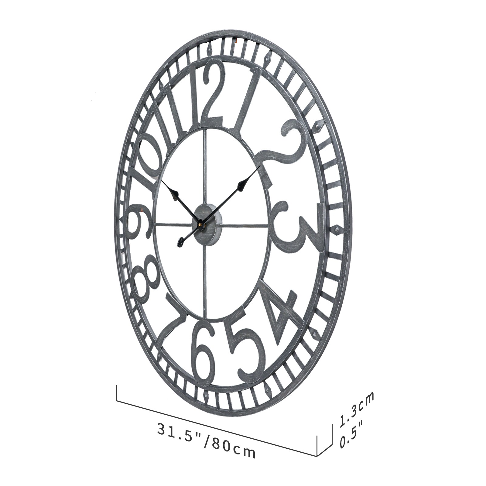 Utopia Alley CL0023PAGY014 Indoor-Outdoor-Clocks - View #13