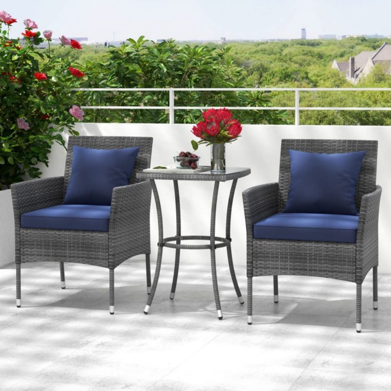 AHIOU HOME ZAAHD-HQEJDWPS Patio-Conversation-Sets - View #3
