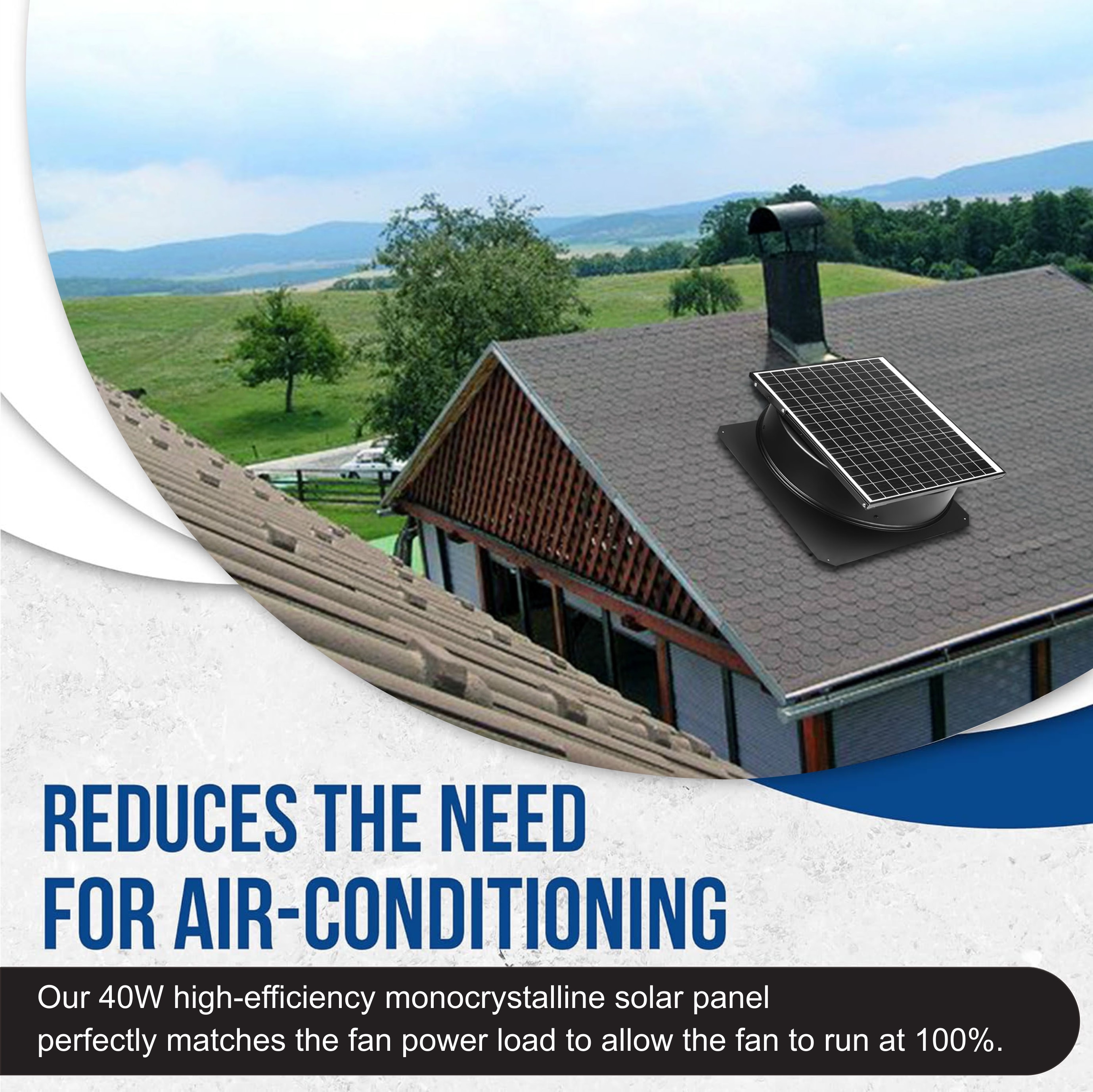 OmniPV PVSFR-35 Power-Roof-Vents - View #4